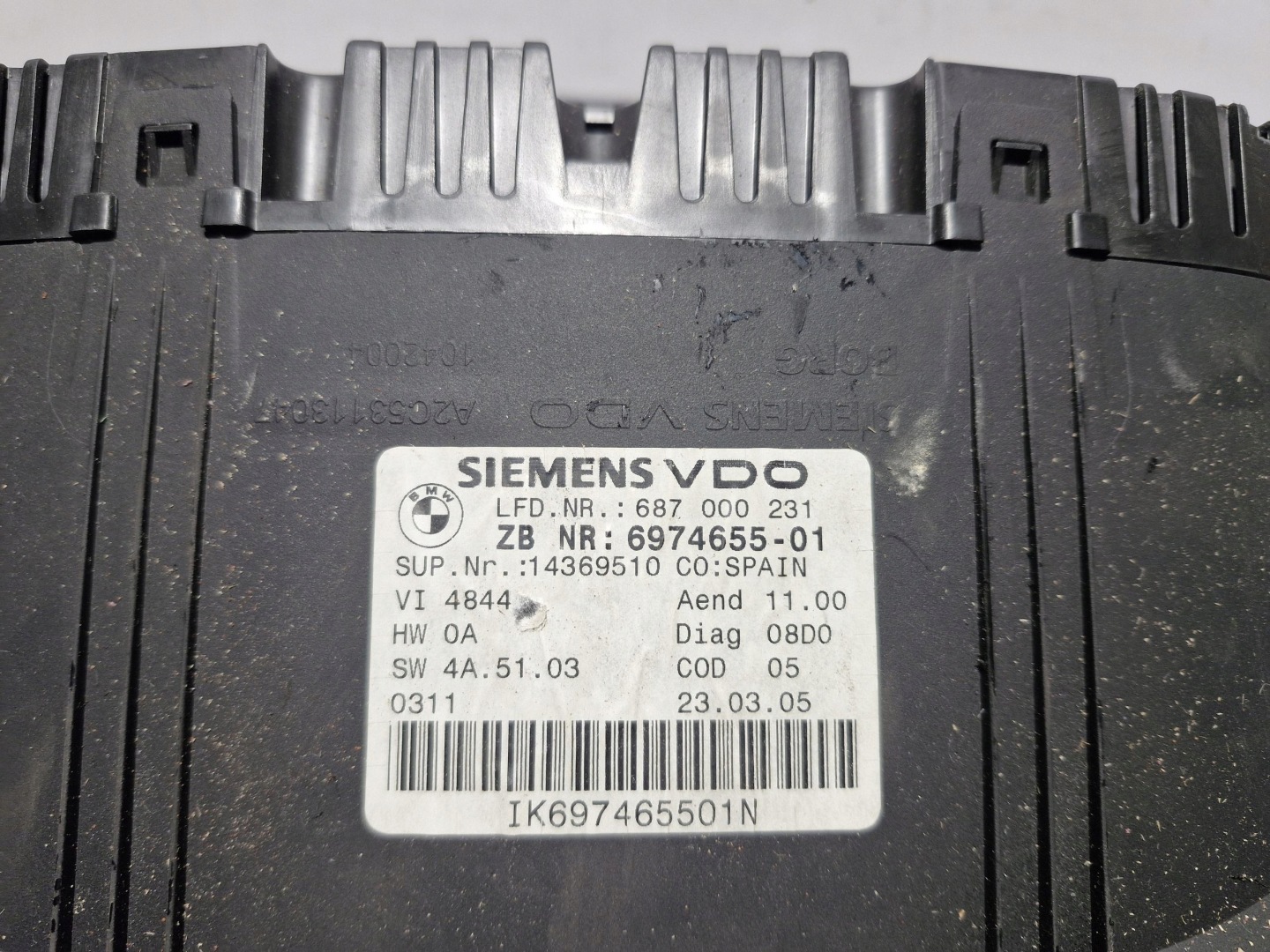 BMW E46 dials dials EUROPA original 6974655
