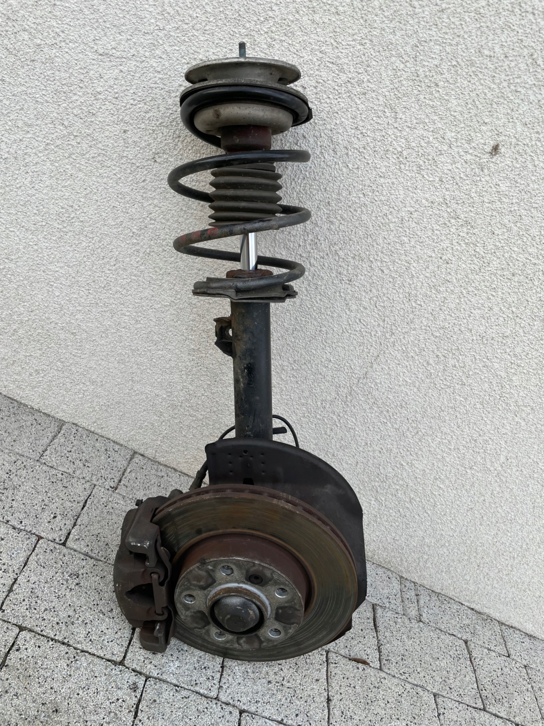 BMW 3 E46 Amortiseur Moyeu support broche Axe moyeu Complète Droit