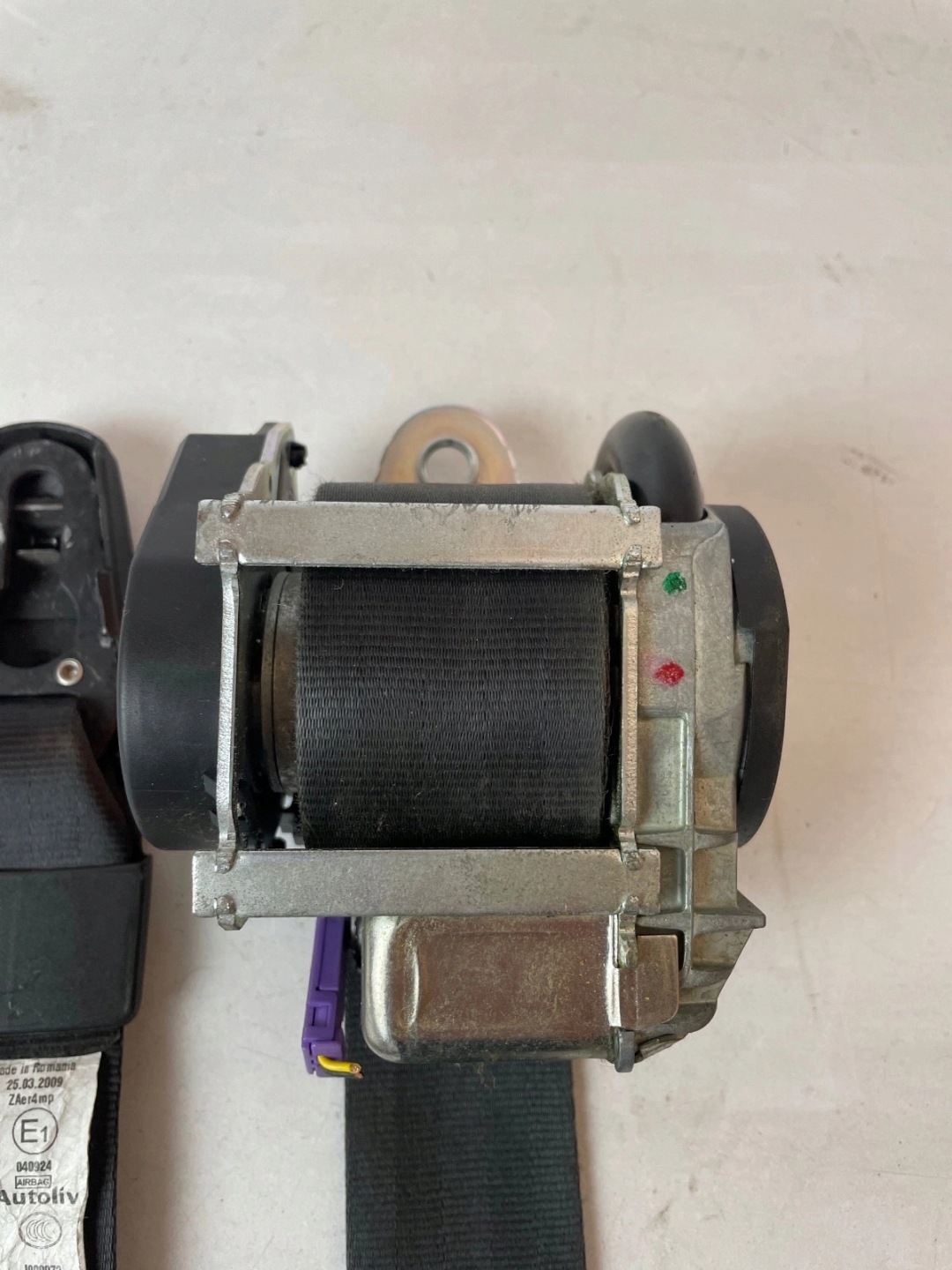tension belt safety front front right Skoda Superb II