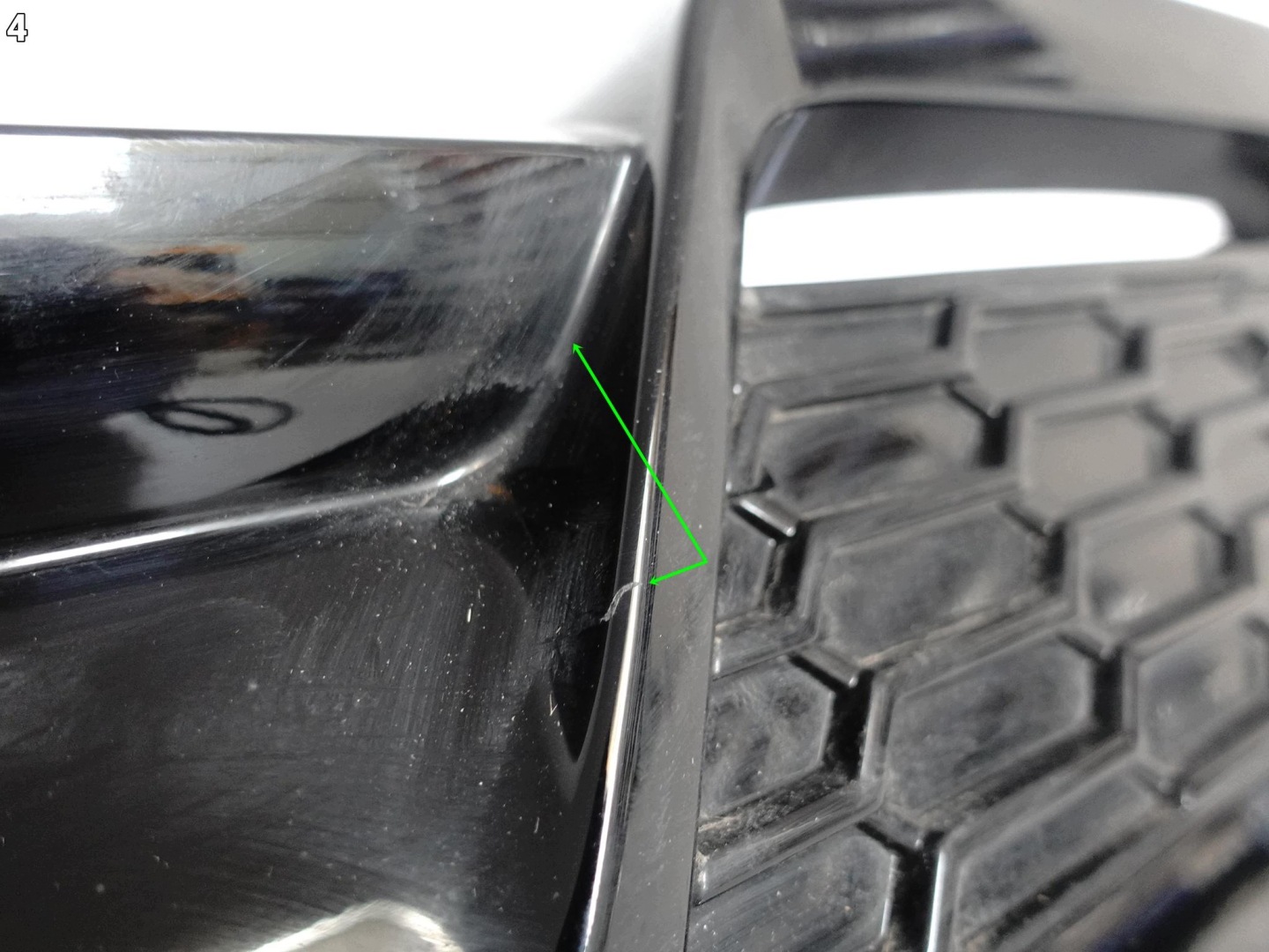 TOYOTA YARIS IV XP210 GR SPORT 20- SPOILER diffuser accessories W bumper rear part