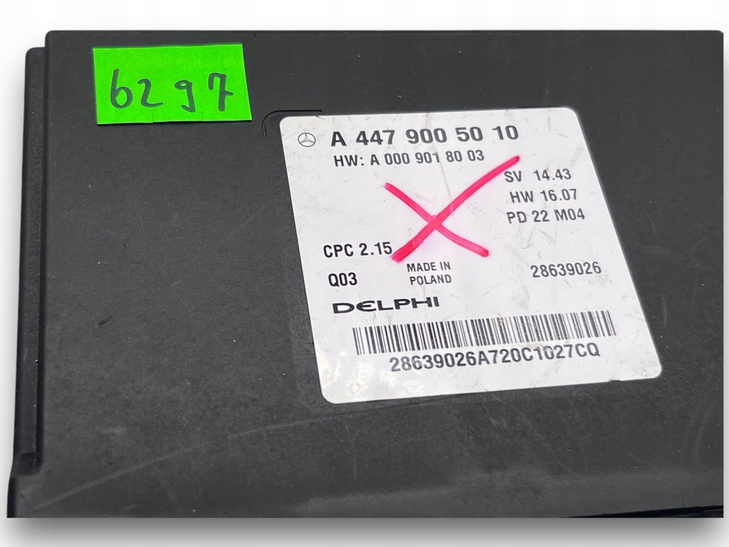 MERCEDES VITO W447 Bedienteil Getriebe getriebe 4479005010 #D