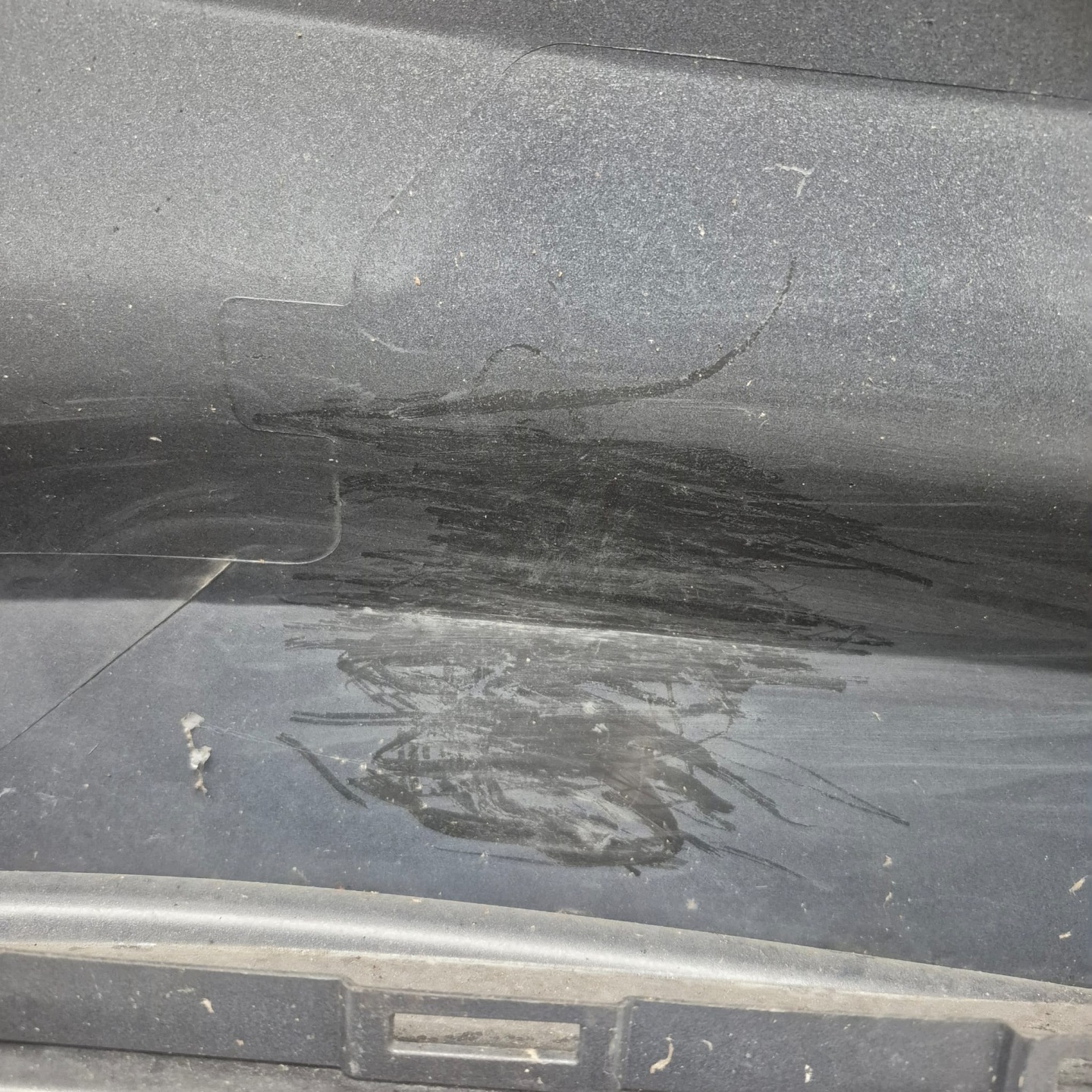 FORD S-MAX II 2 MK2 14-23 cap moulding cap bonnet rear part