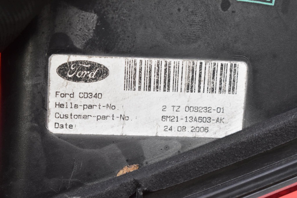 light left rear part rear 6M21-13A603-AK FORD S-MAX MK1 06-10