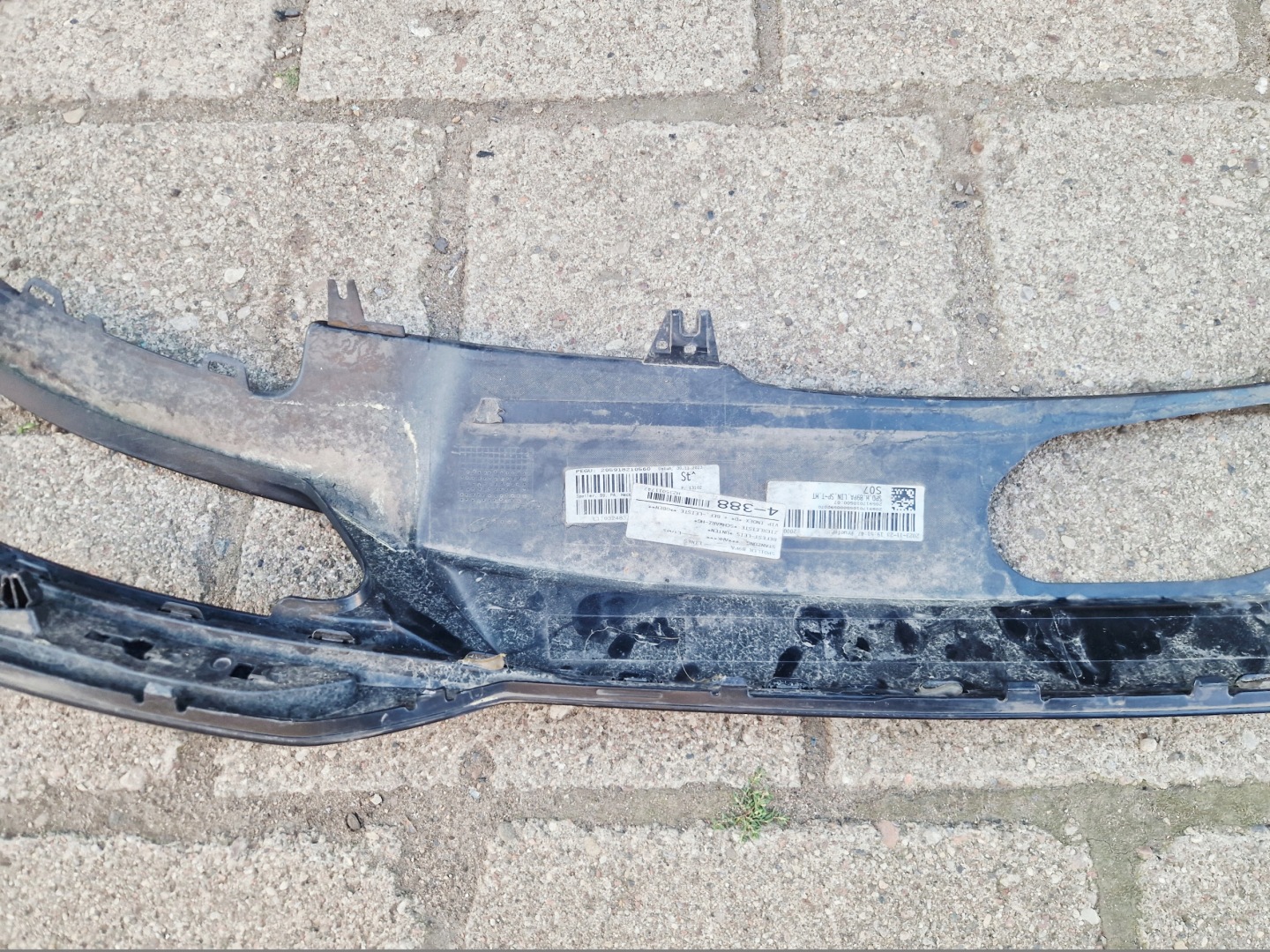 AUDI A4 B9 KOMBI S-LINE diffusore accessori Paraurti posteriore 8W0807521AA