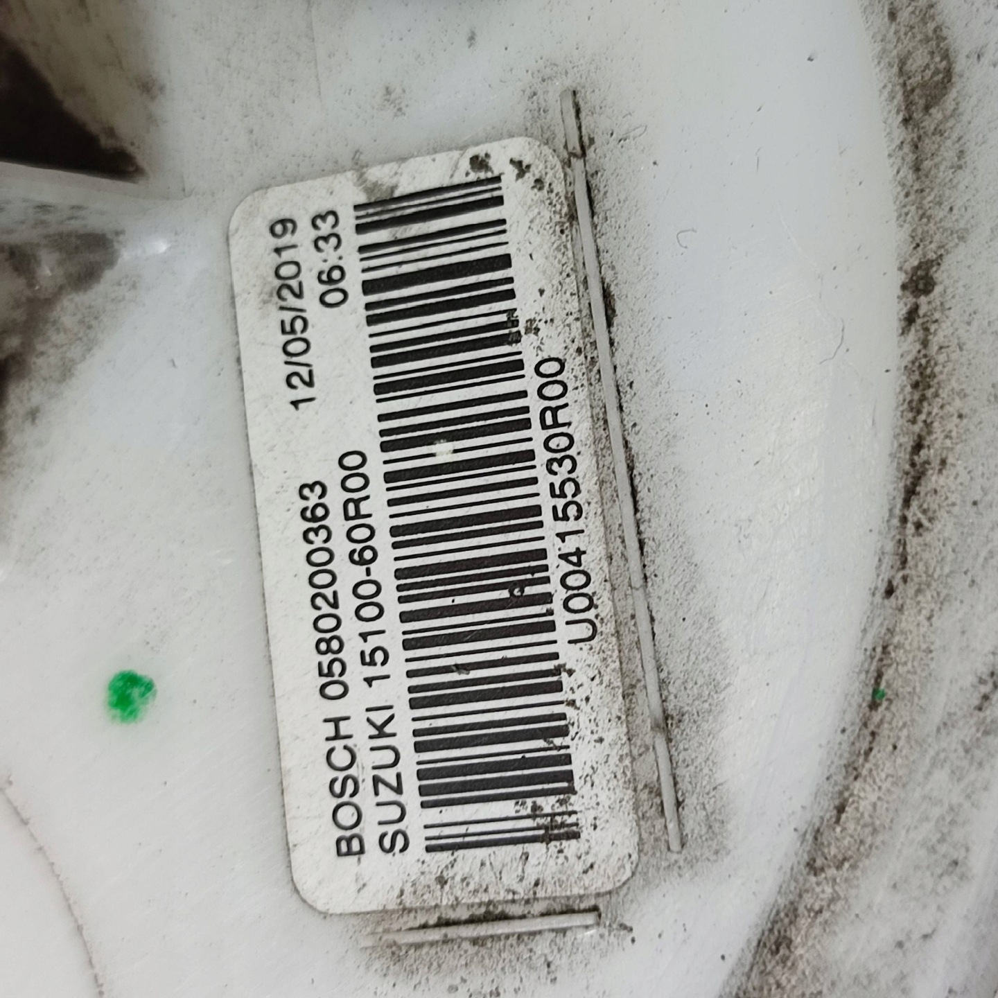 feed pump Suzuki Vitara (LY) 0580200363