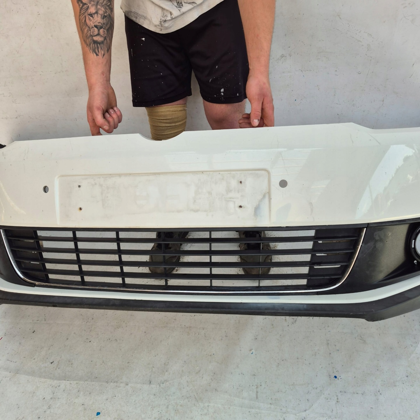 VW TOURAN 1T0 CROSS 10-15 bumper front front 1T0807221AB SPR