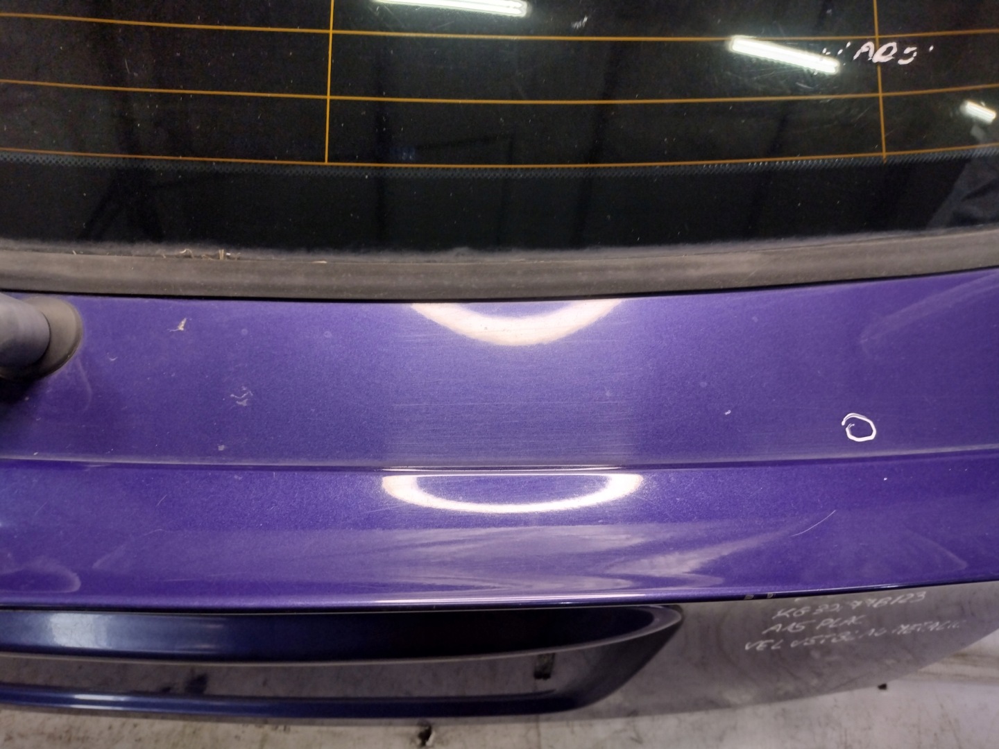 trunk door boot BMW E46 Compact k: Velvetblau Metallic