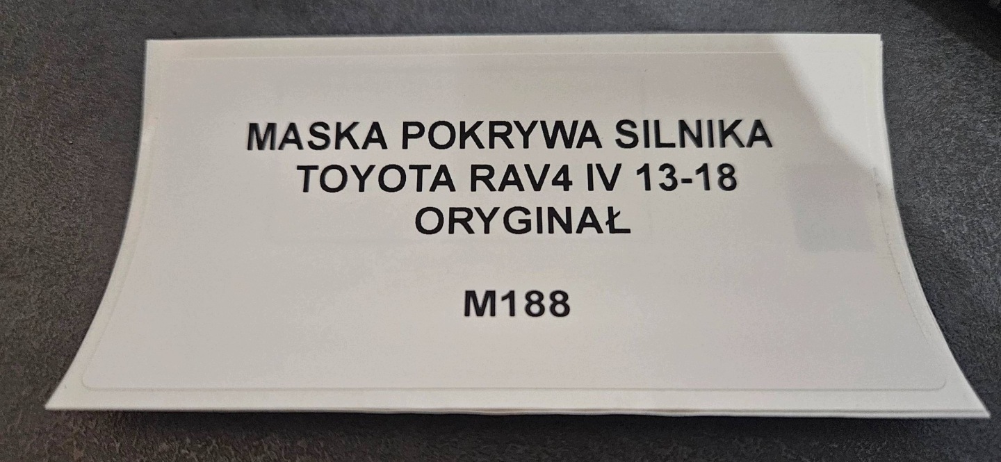 cofano TOYOTA RAV4 IV 13-18 originale