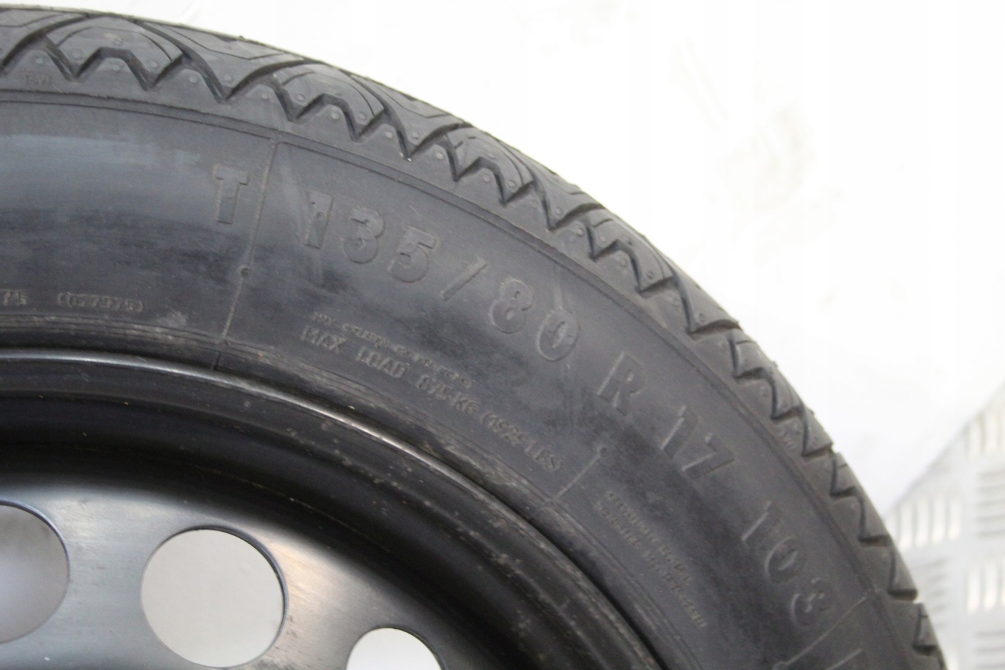 wheel spare spare 135/80 R17 ESPACE V 5 INITIALE