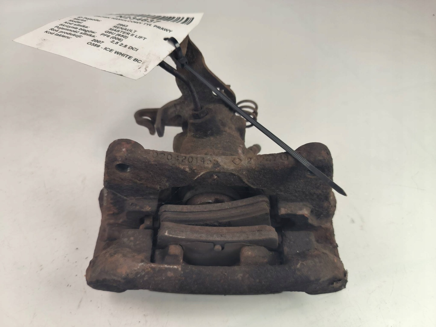 caliper brake rear part right 2.5 DCI RENAULT MASTER II LIFT