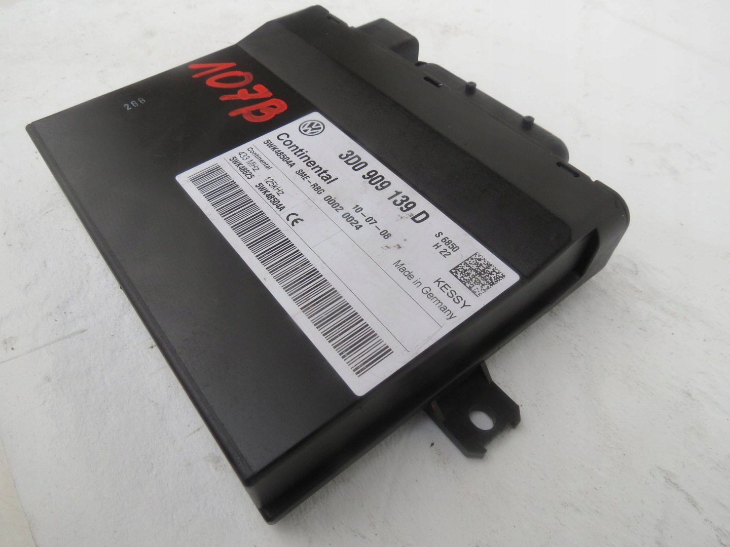control unit comfort control unit PORSCHE CAYENNE and 7L5 4.8 V8 7L5937049AA