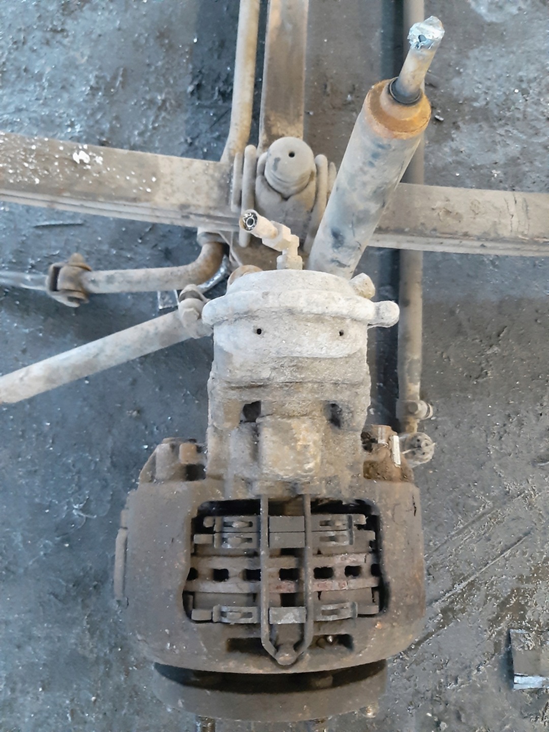 axis front sider front PIORA RESORY springing AUTOBUS ISUZU TURQUOISE