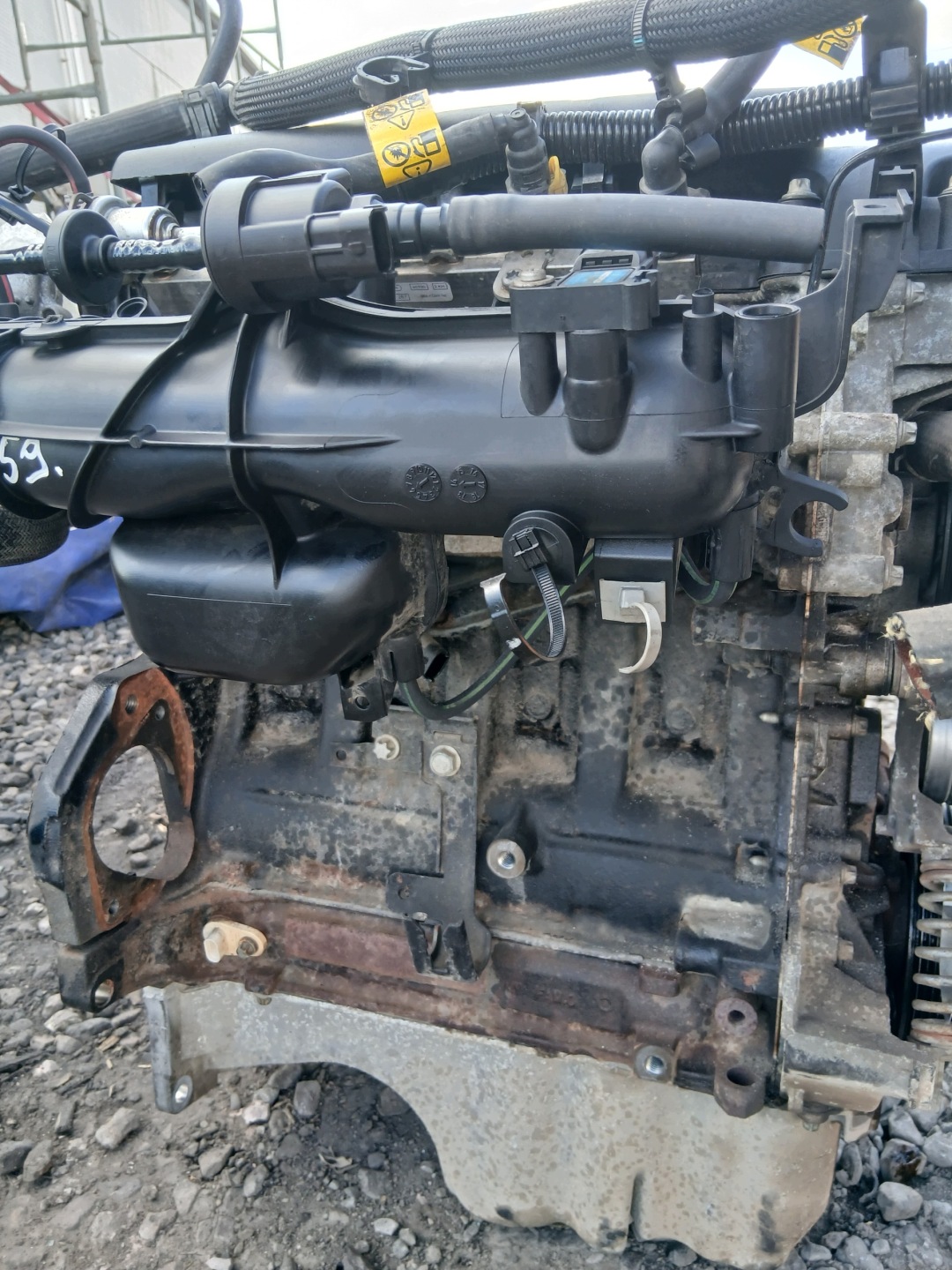 OPEL ASTRA J MERIVA B 1.4T TURBO B14NET engine complete KPL 118 TYS KM