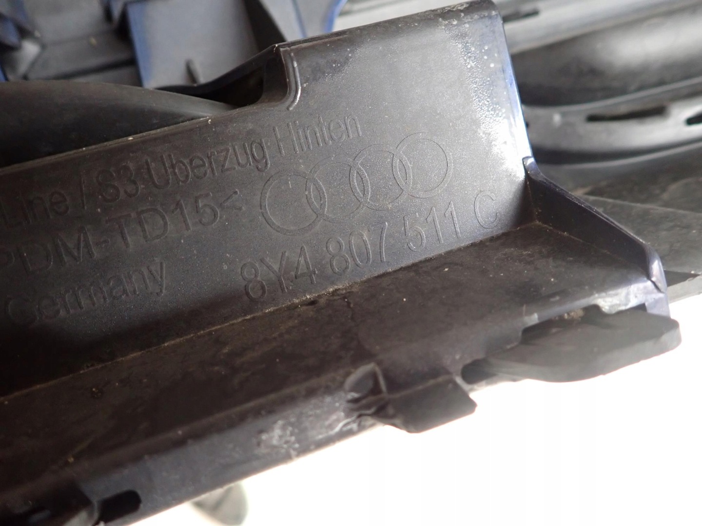 AUDI A3 IV 4 8Y HB S-LINE 20-> bumper rear part rear PDC