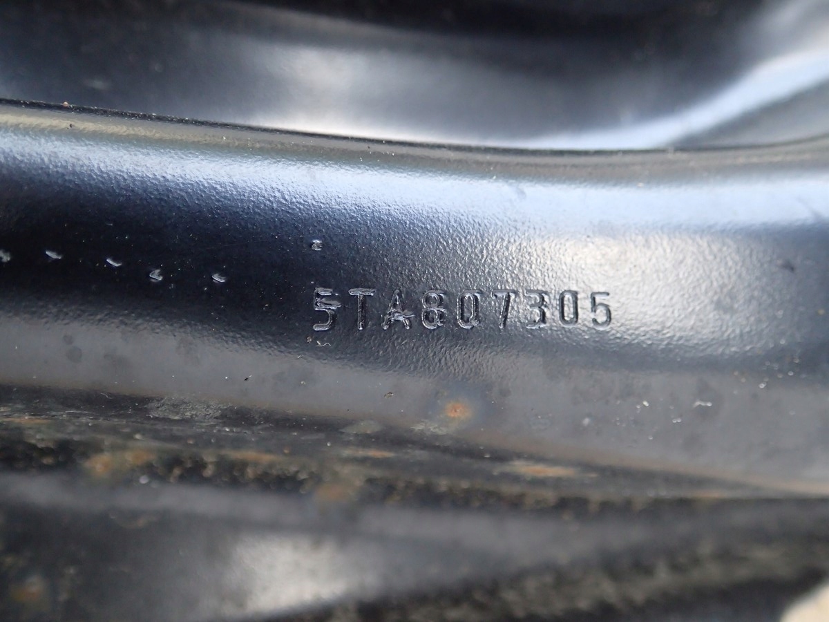 sider below bumper rear part VW VOLKSWAGEN TOURAN III 5TA
