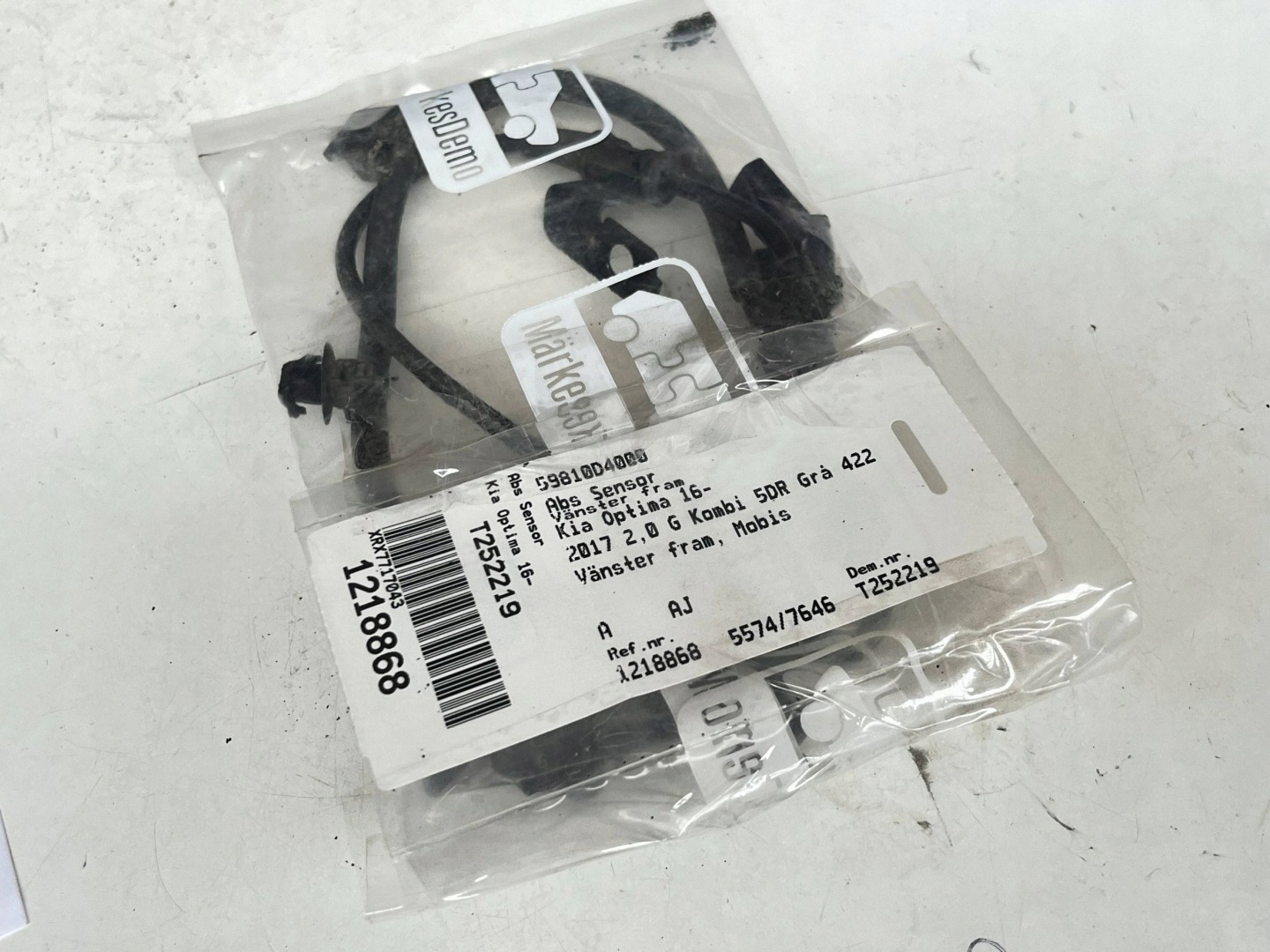 sensor ABS front KIA OPTIMA 59810-D4000 original @A
