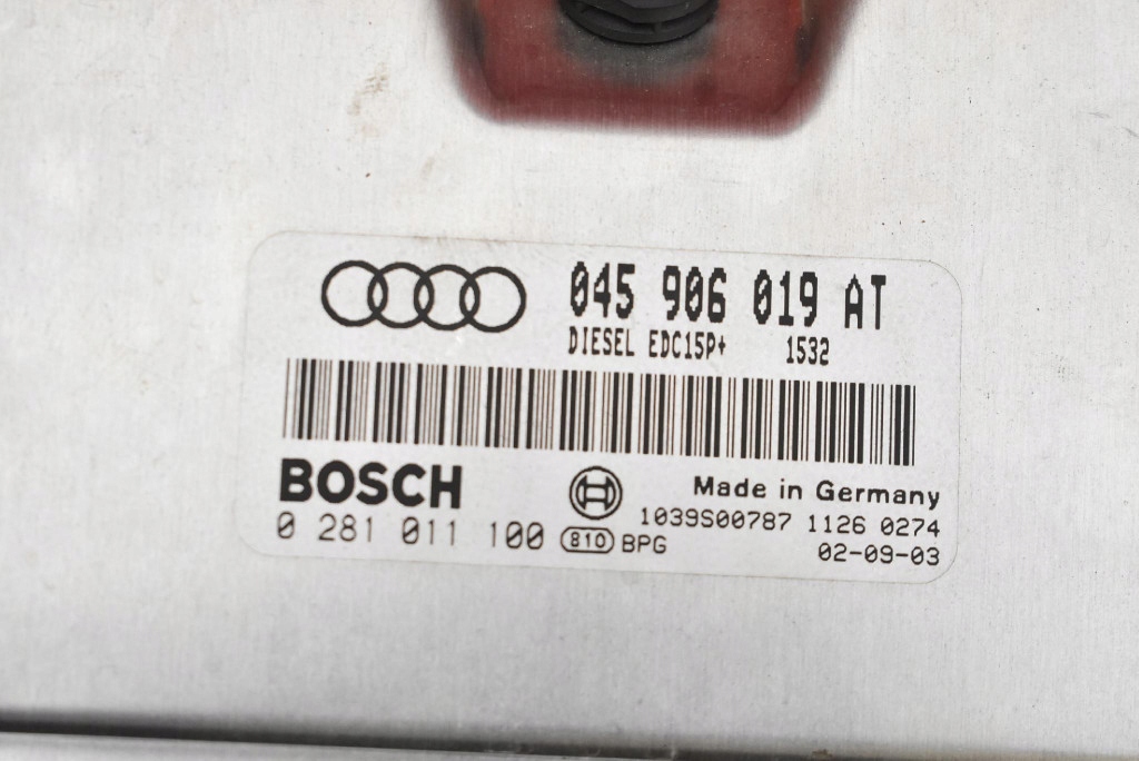 control unit 045906019 AT AUDI A2 8Z 1.4 TDI 75 KM 99-05