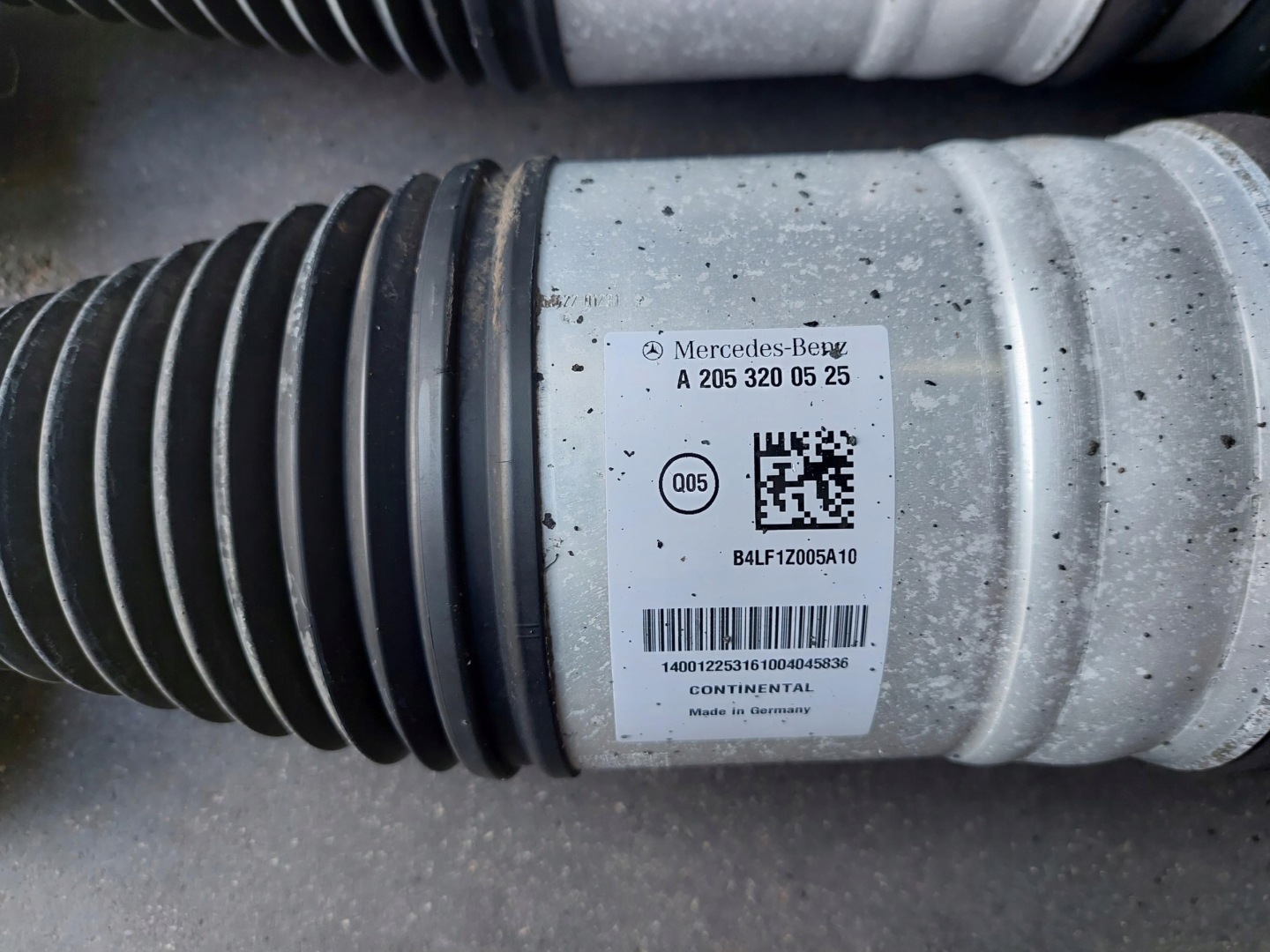 shock absorber MIECH front front left right MERCEDES C 350 W205 S205