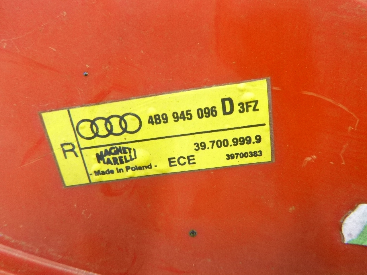 light rear right Audi A6 C5 Allroad Kombi Avant 01r.
