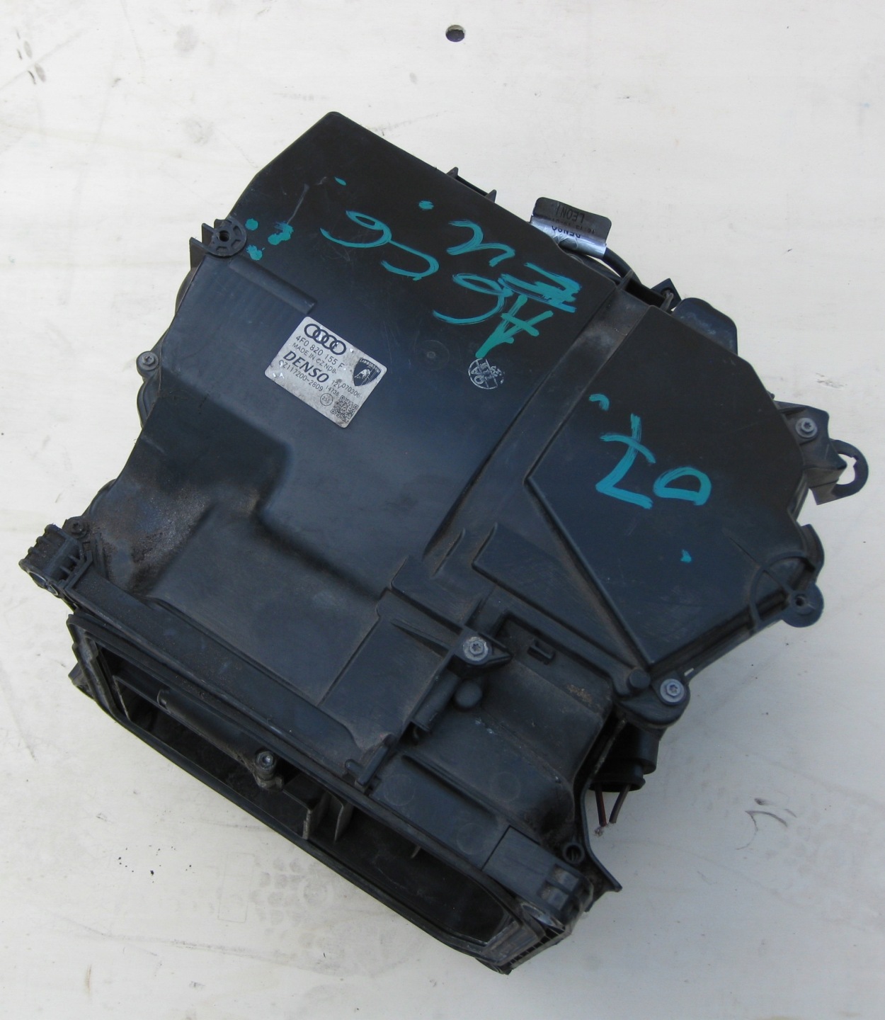 AUDI A6 C6 2.7 TDI 07R heater heating 4F0820155F