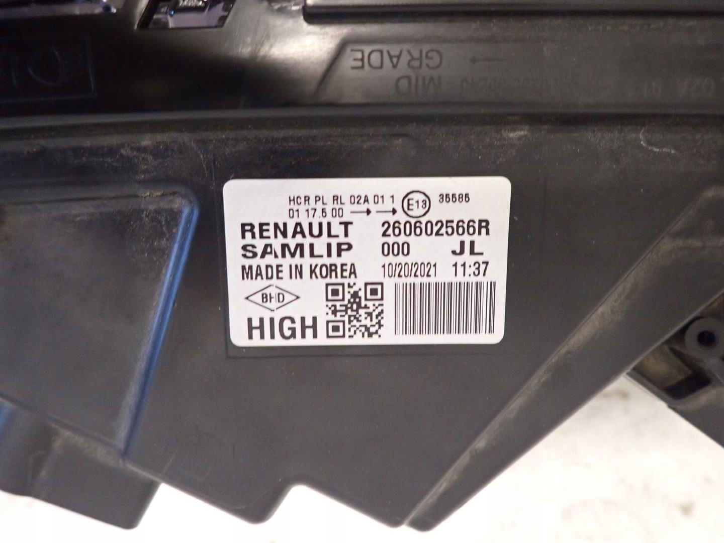 light front front left RENAULT ARKANA 2021- FULL LED 260602566