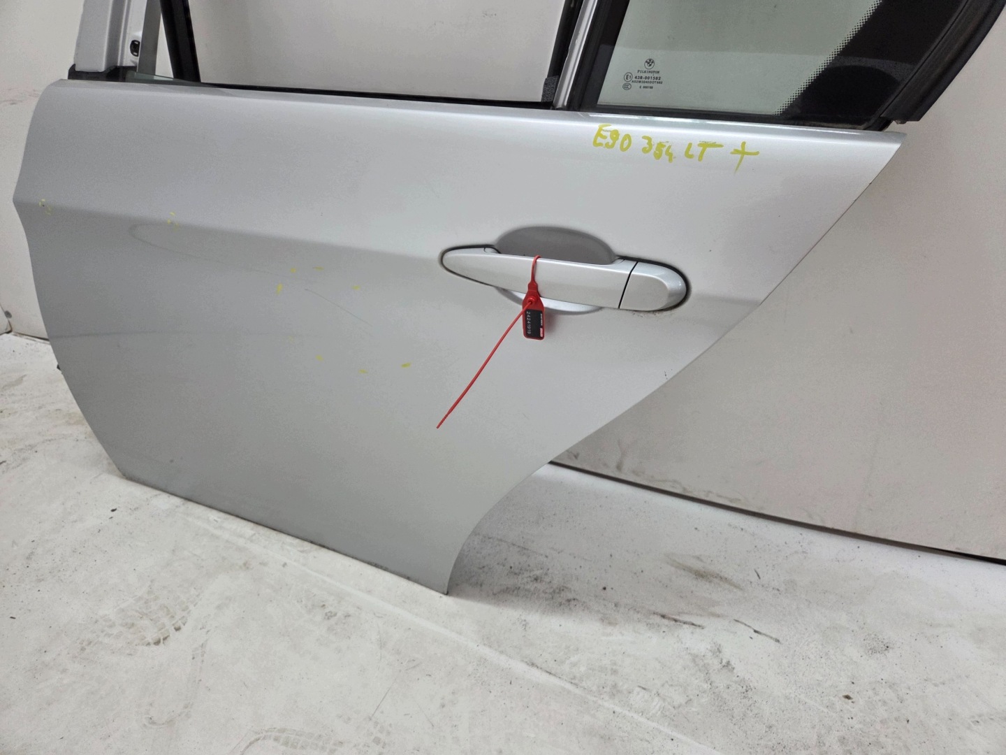 Tür links hinten BMW E90 TITANSILBER 354/7