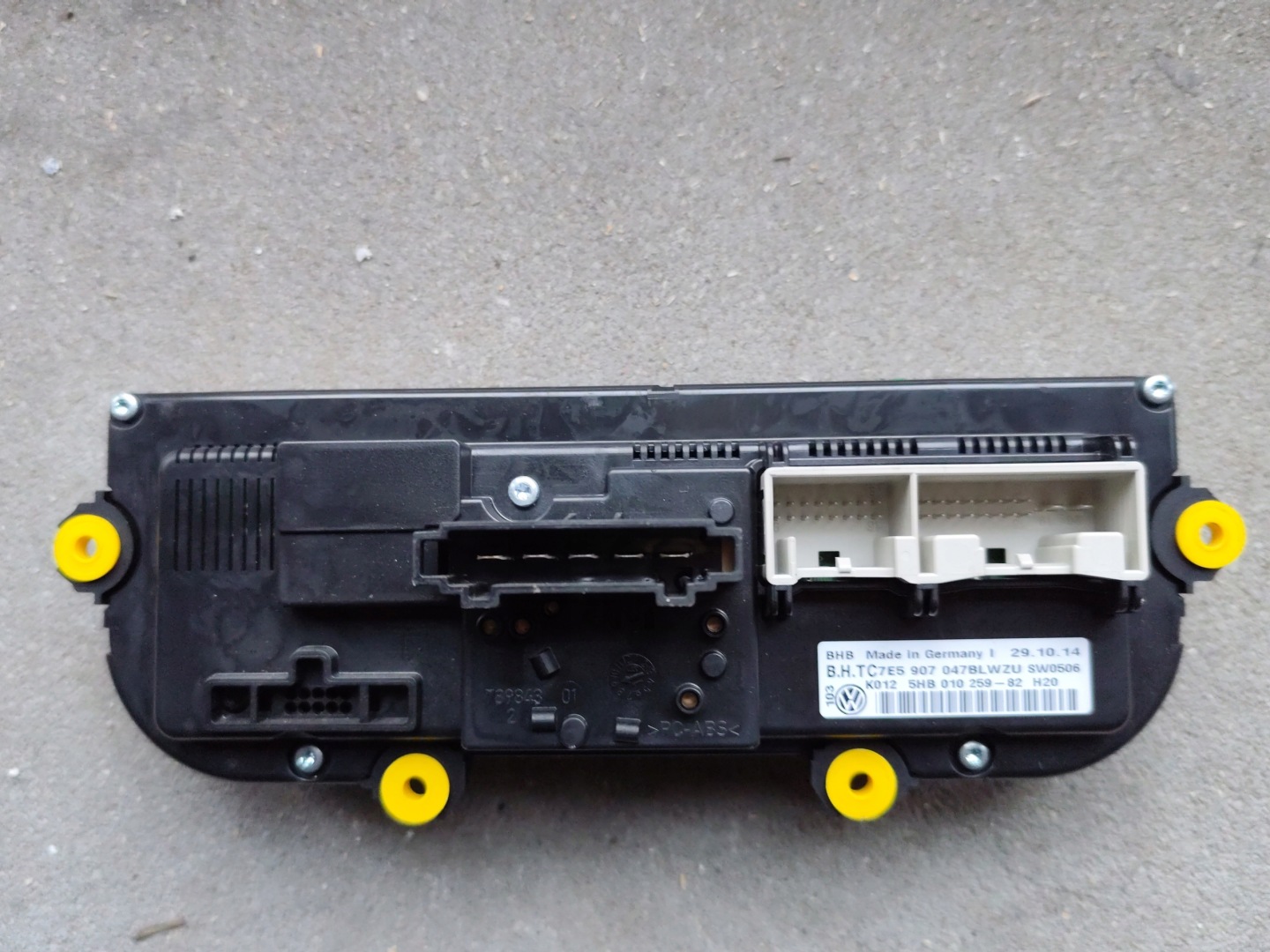 prekidač klime prekidača rešetka ventilacije VW T5 LIFT T6 Multivan 7E5907047BL
