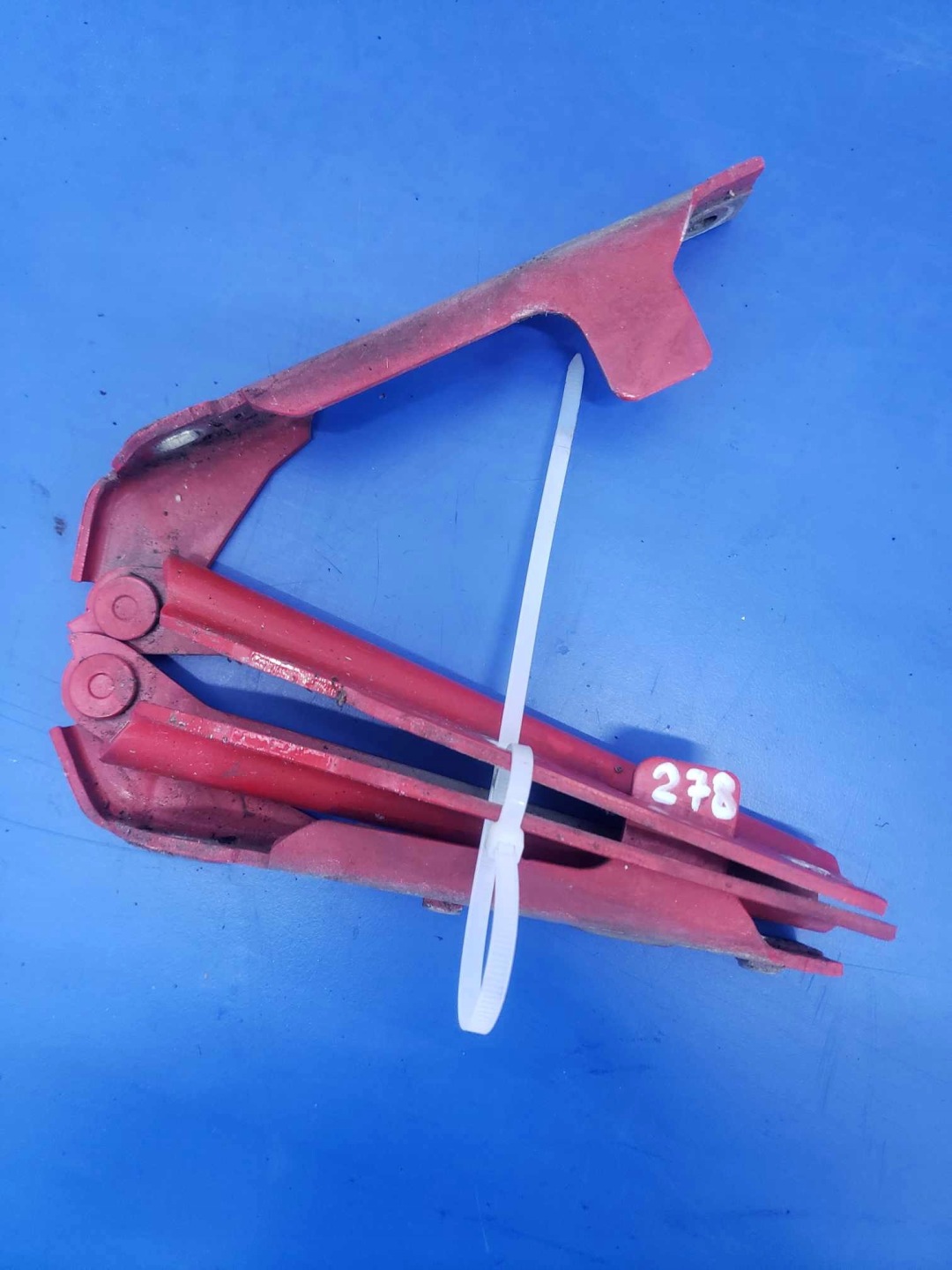 bonnet hinges SAAB 9-3 II 93 oe 02-07r red colour 278 hinge left right