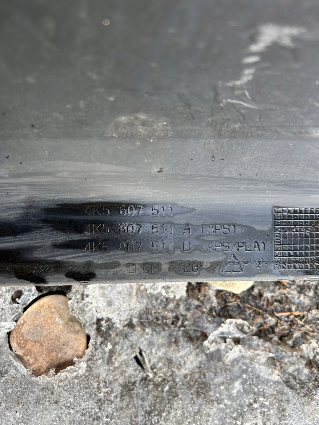 Stoßstange hinten AUDI A6 C8 Sedan 4K5 nr.0