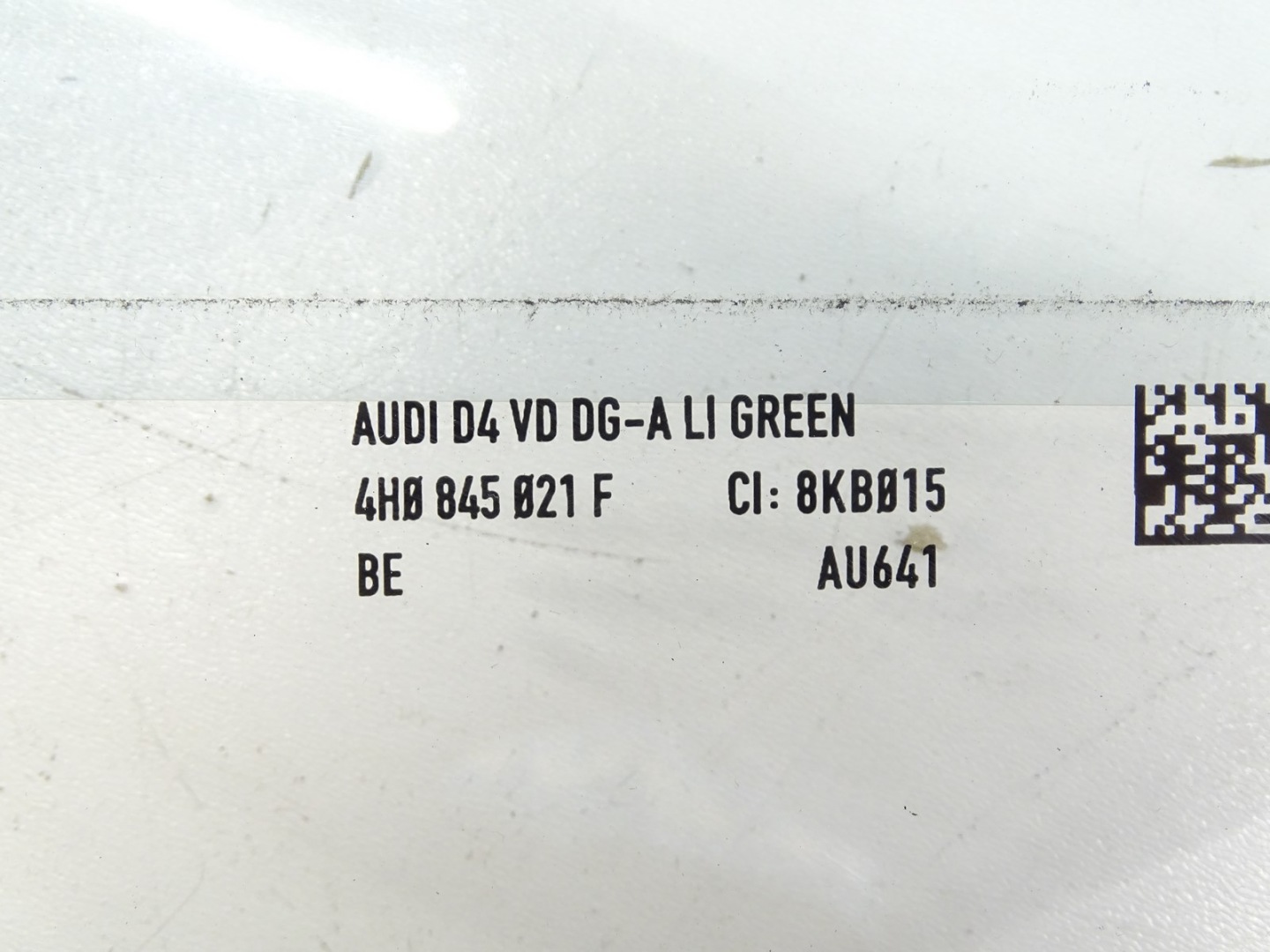 window side left left front front AUDI A8 D4 4H0845021F