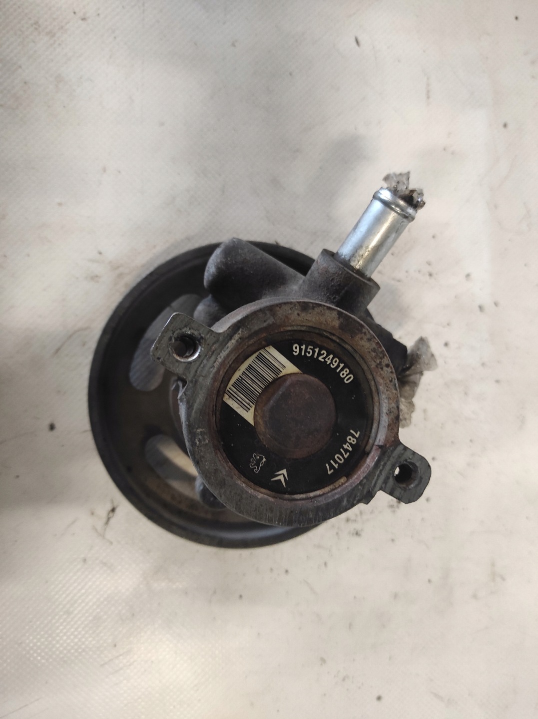 Peugeot 306 1.6 B servo pump control