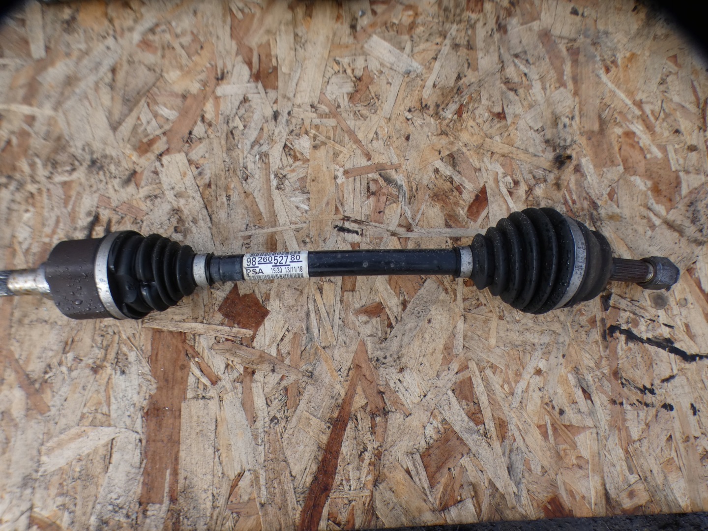 CITROEN C-ELYSEE 2019 LIFT 1,5 BLUE HDI semi-axis front left 9826052780 ORG