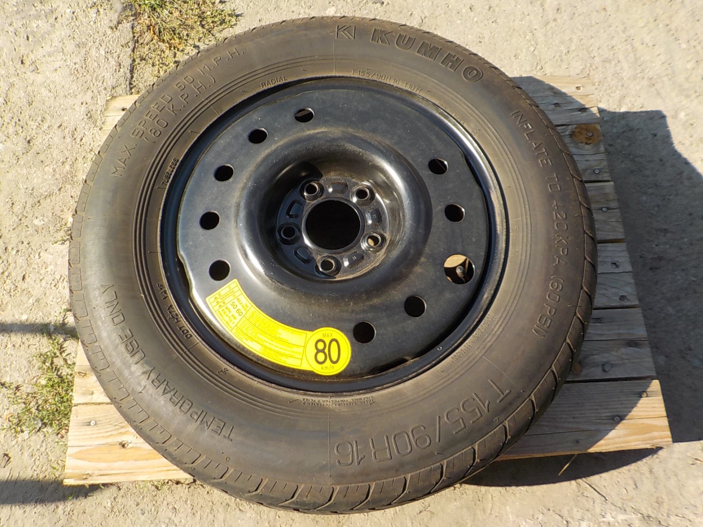 CHEVROLET CAPTIVA ANTARA dojazdovka R16 5x115 155/90/16