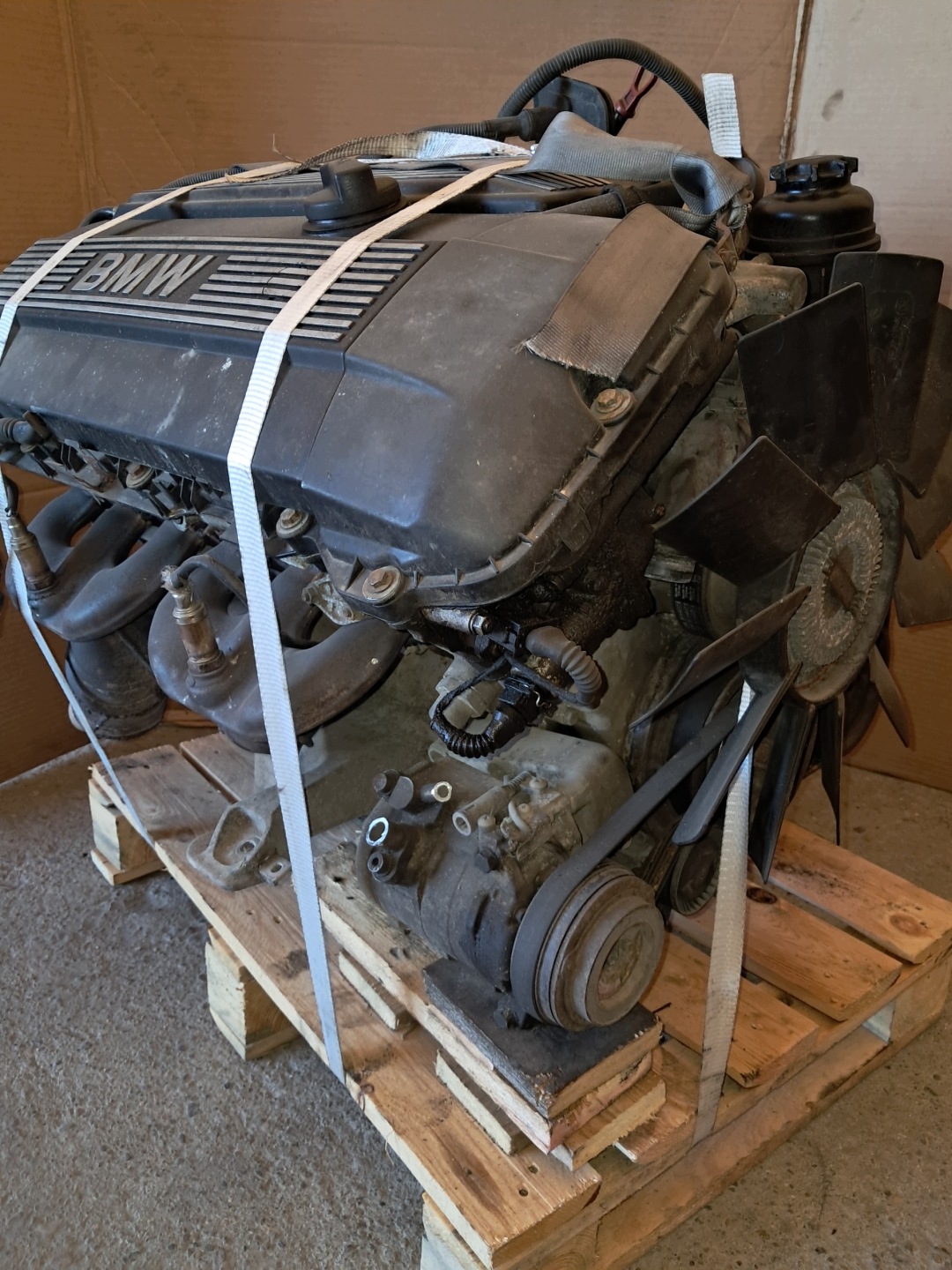 engine complete BMW X5 E53 3.0 24V 231KM 306S3 M54B30 ODPALONY JEZDZONY