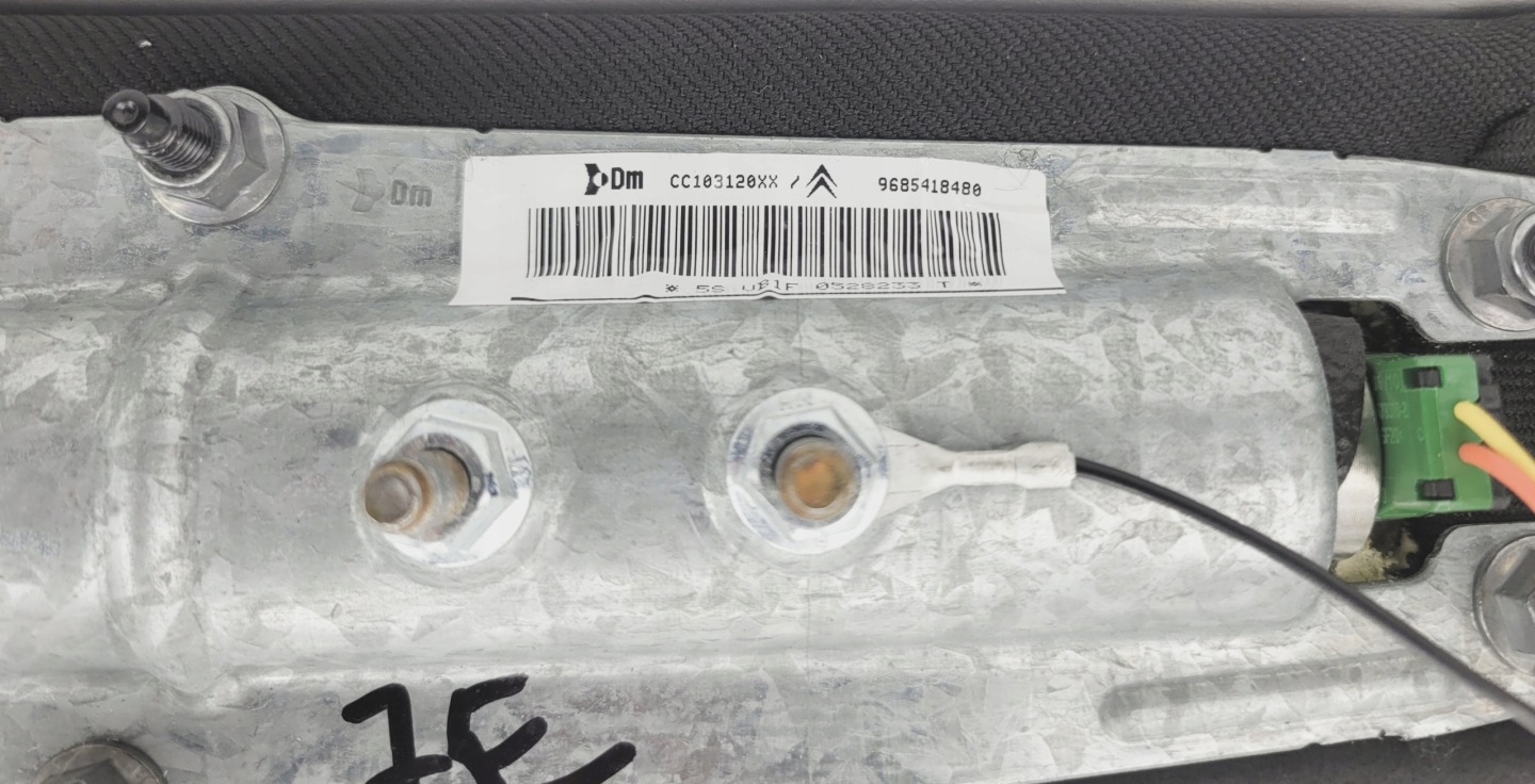 CITROEN C5 III X7 airbag airbag side KANAPY right