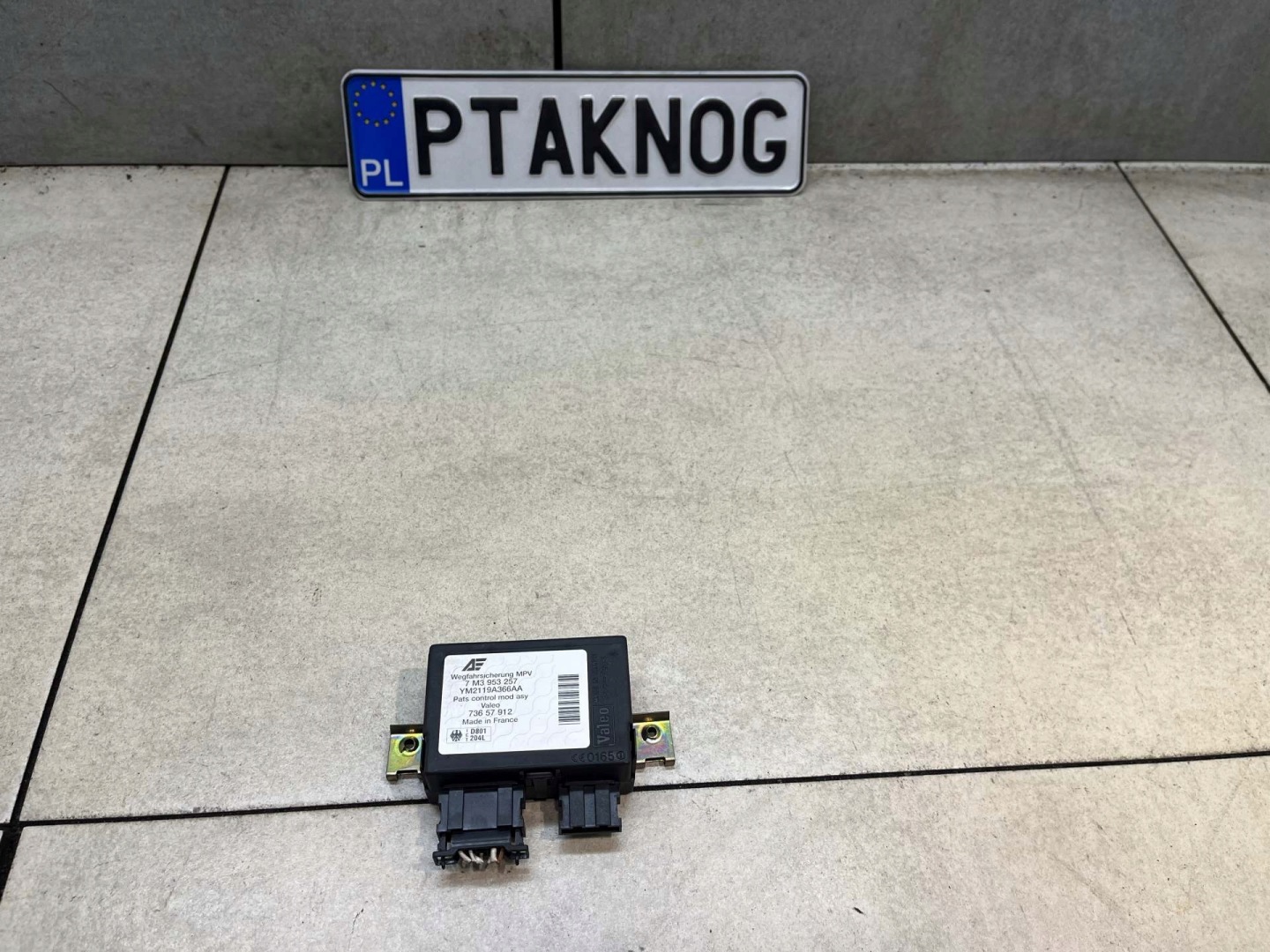 module IMMOBILAIZERA VOLKSWAGEN SHARAN 1.9TDI 7M3953257