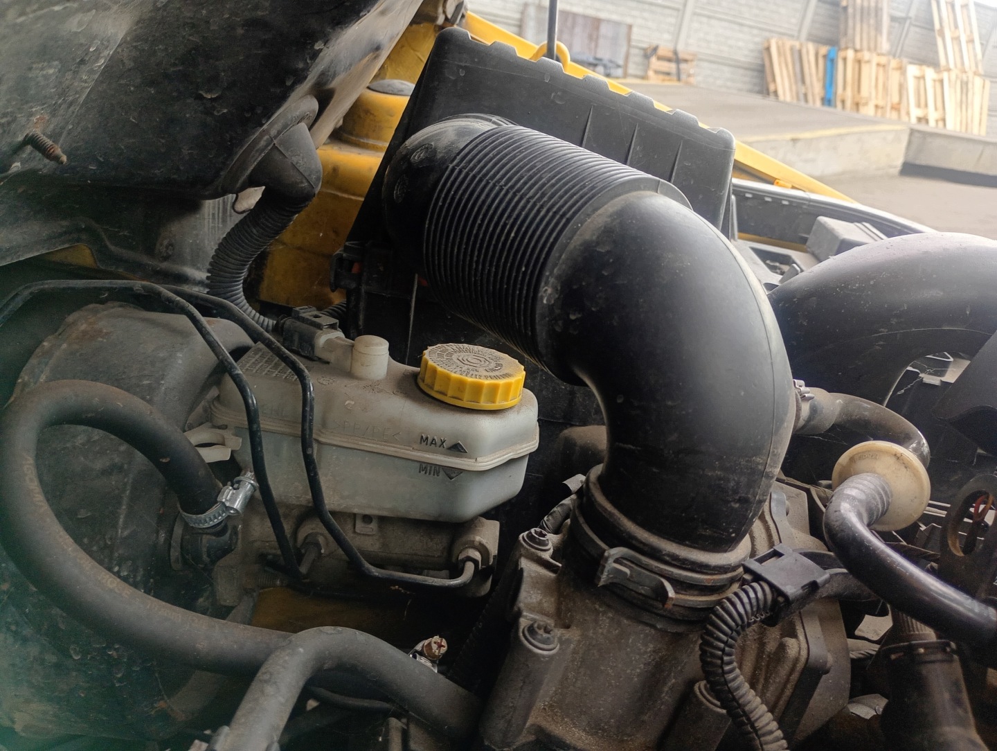 wiring air pipe VW Fox 05-11 1.2 6V