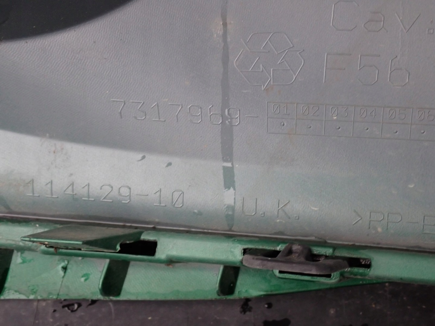 bumper front front MINI COOPER ONE F55 F56 14
