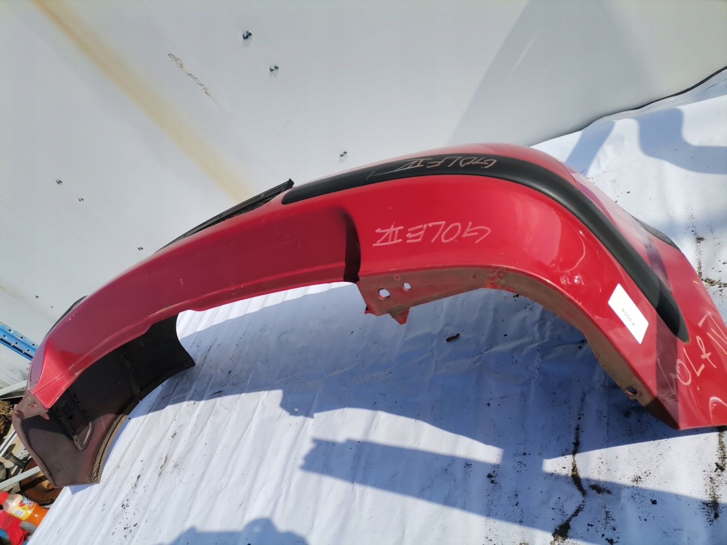 VW GOLF IV stoßstange heck hinten roter