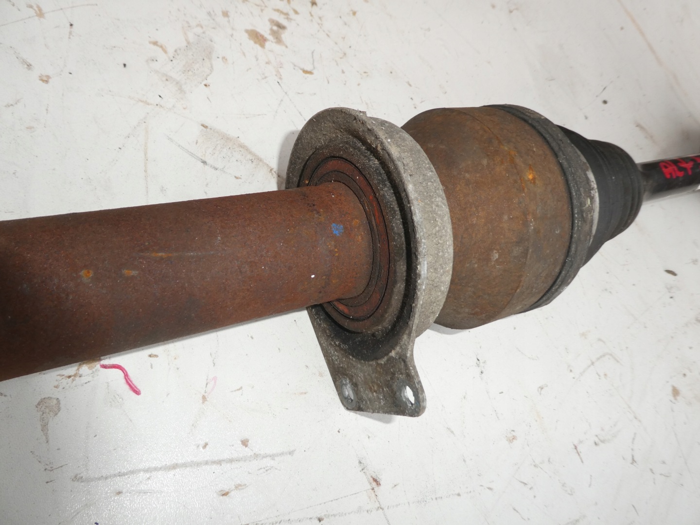 VW TRANSPORTER T5 right semi-axis joint front long 7H0407272B