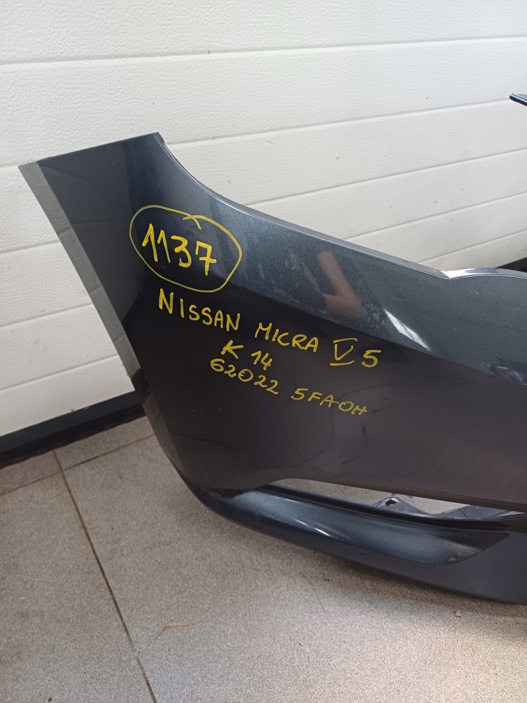 bumper front front NISSAN MICRA 5 V K14 2017R- 620225FA0H