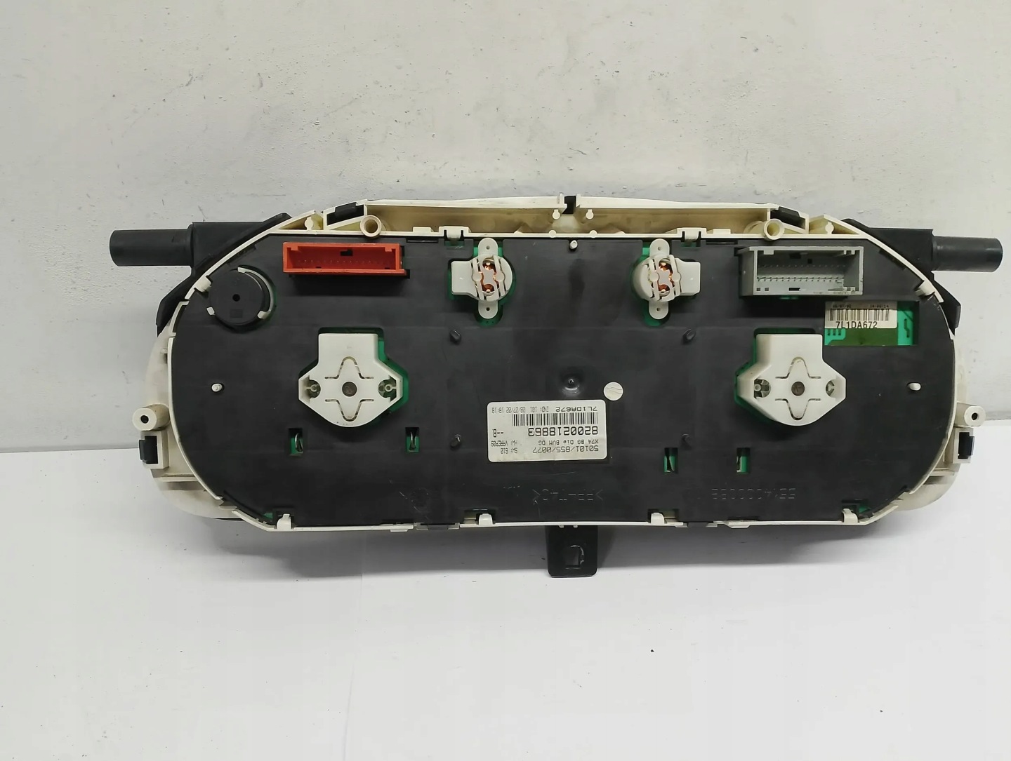 dials clock PEUGEOT 307 1.4 P9655476380G