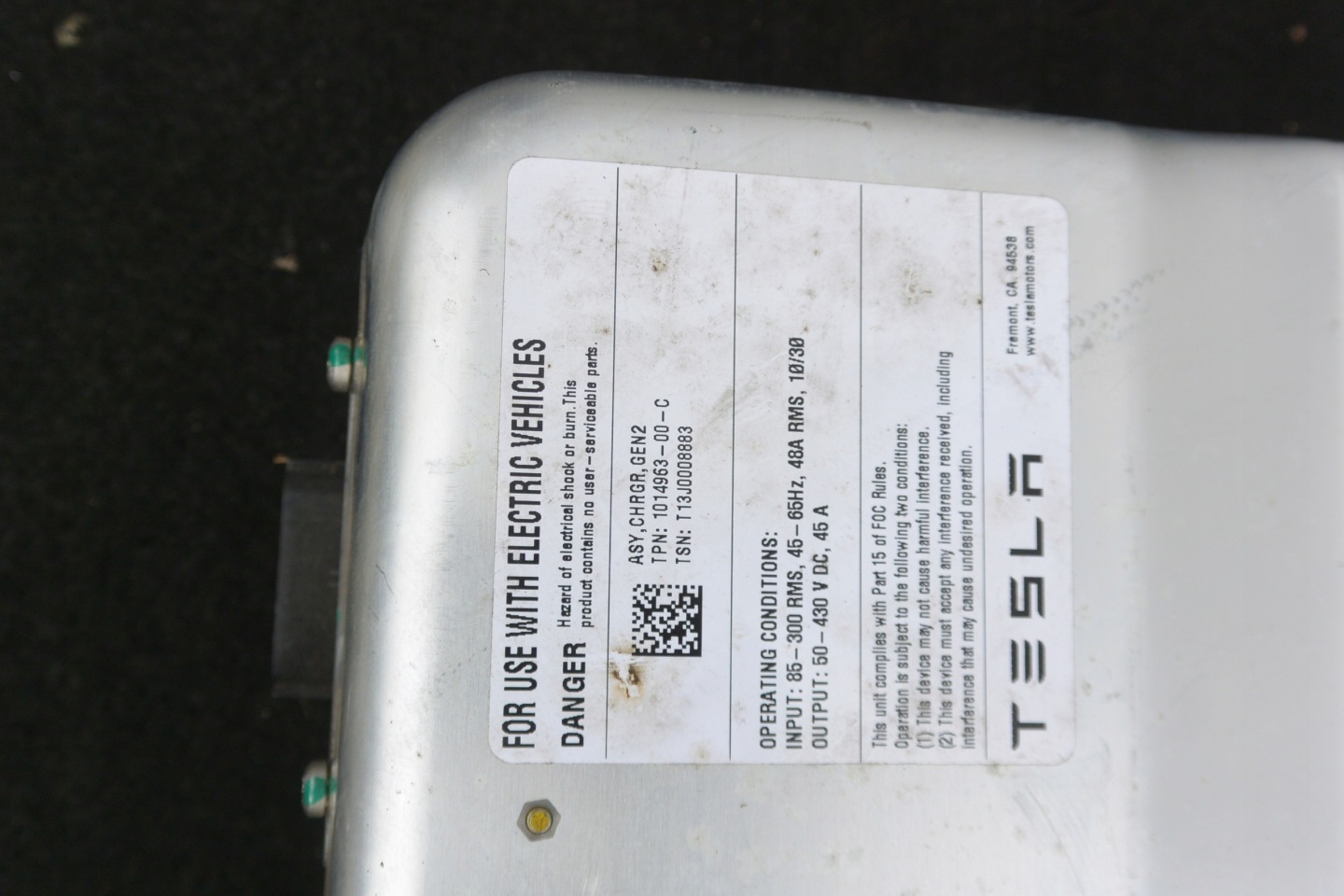 module control unit LADOWANIA TESLA MODEL S 12-16