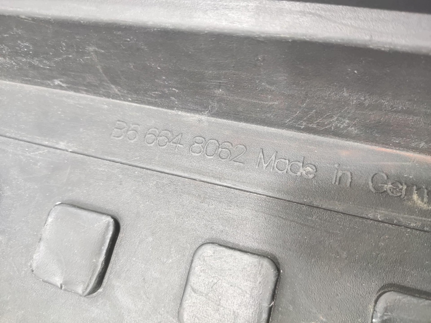 MATA mats rubber boot MERCEDES ML W164 2005-2011 B66648062