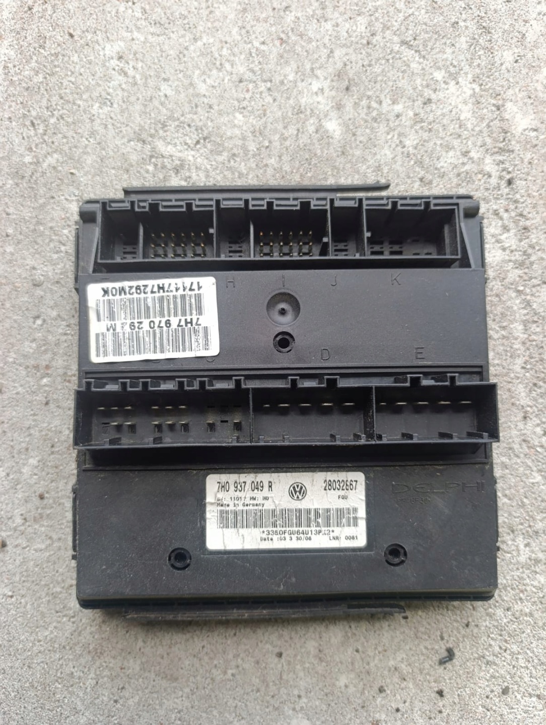 VW T5 Unité commande confort T5 7H0937049R
