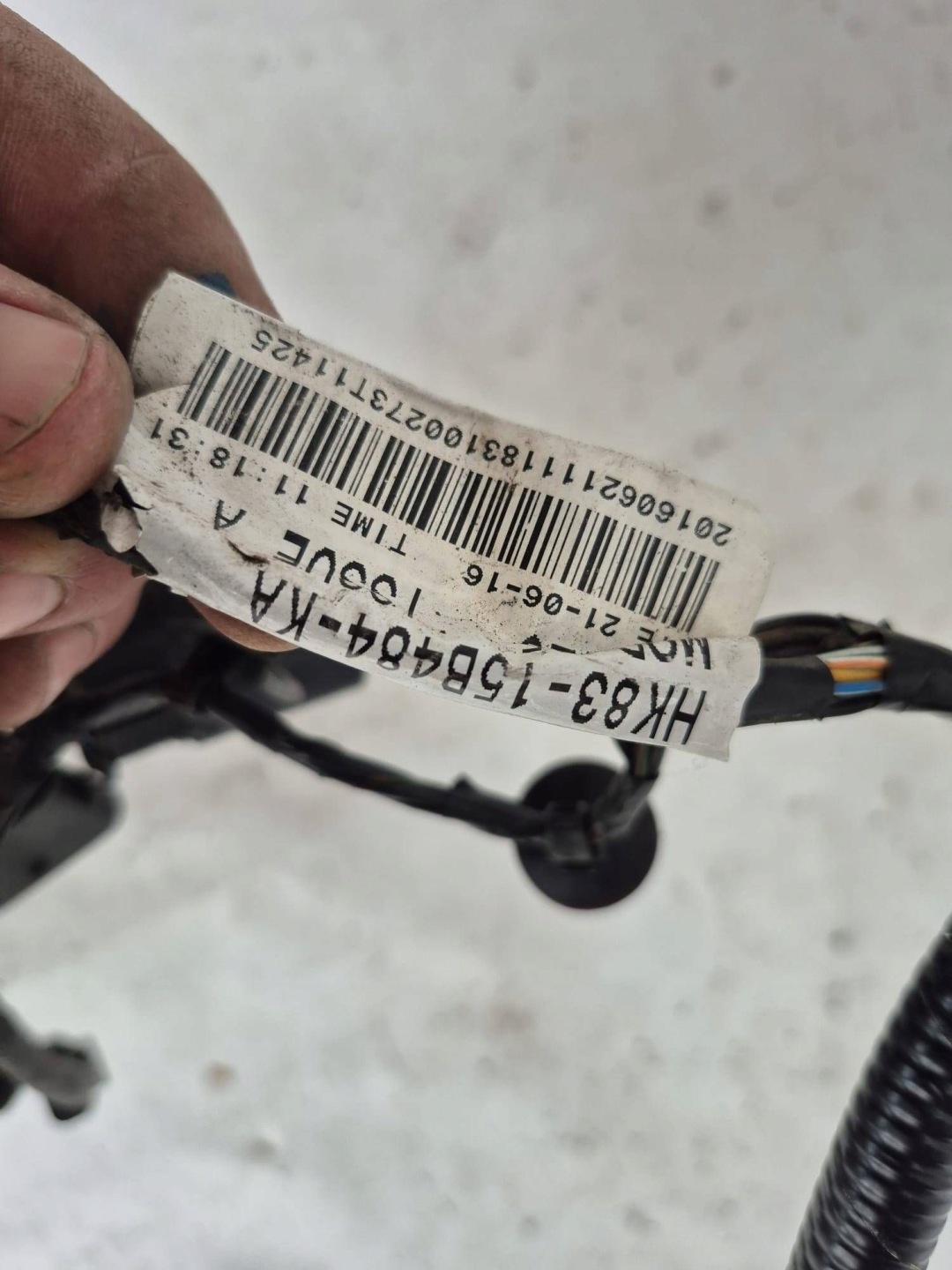 JAGUAR F-PACE X761 bundle PRZEWODOW rear part rear HK83-15B484-KA