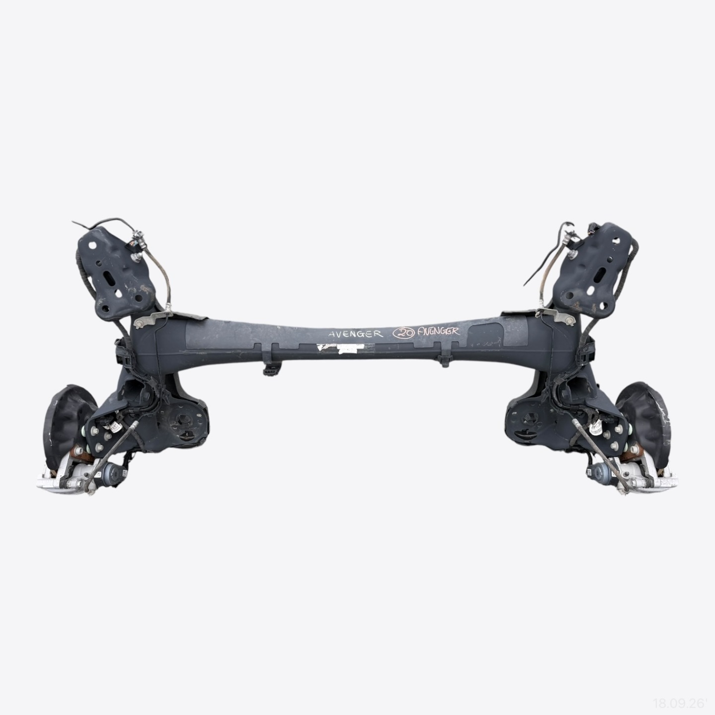 suspension beam axis rear complete calipers JEEP AVENGER 2024 ROK discs