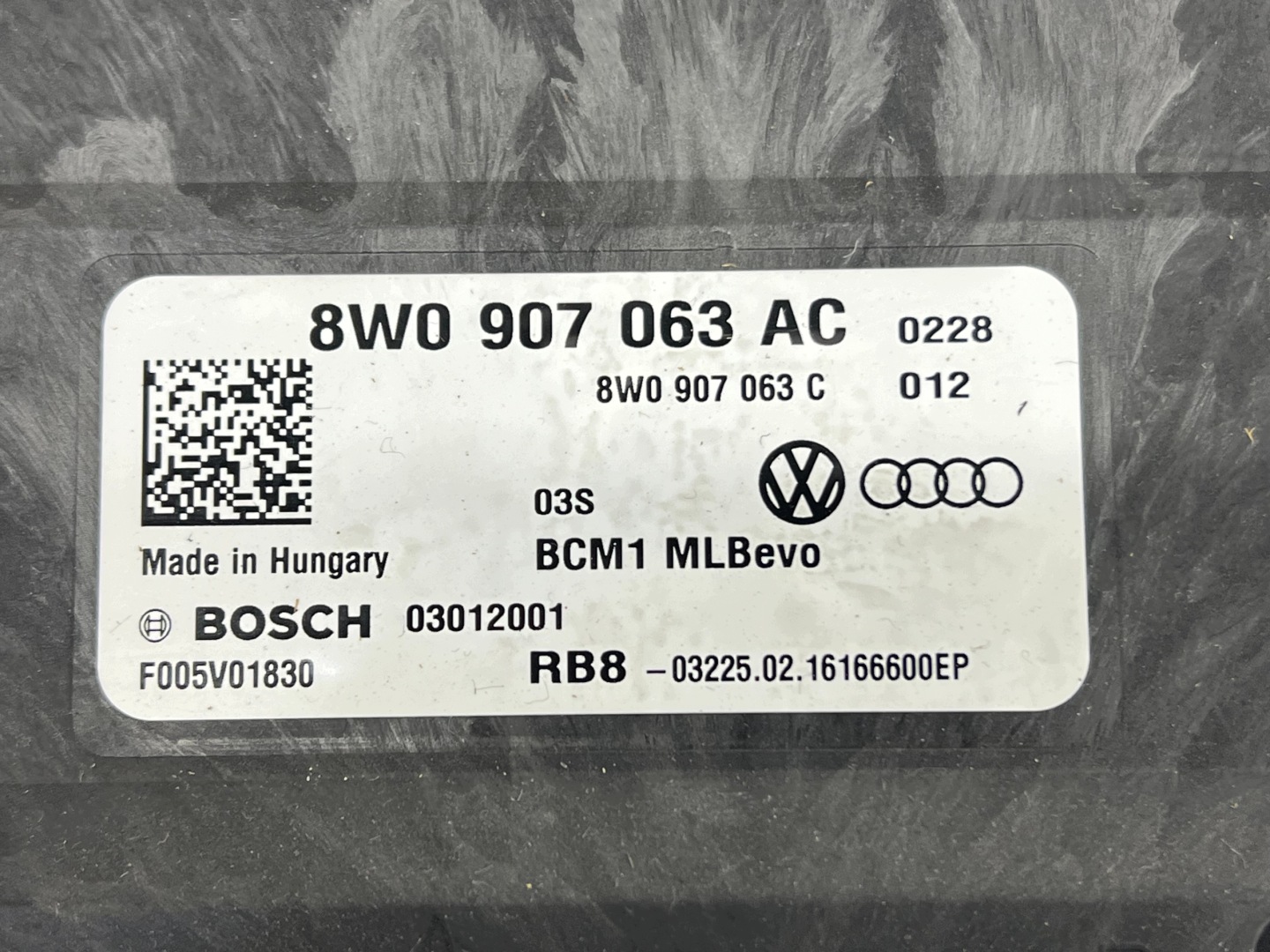 modul Computer Bedienteil KOMFOTRU BCM AUDI A4 B9 8W 8W0907063AC