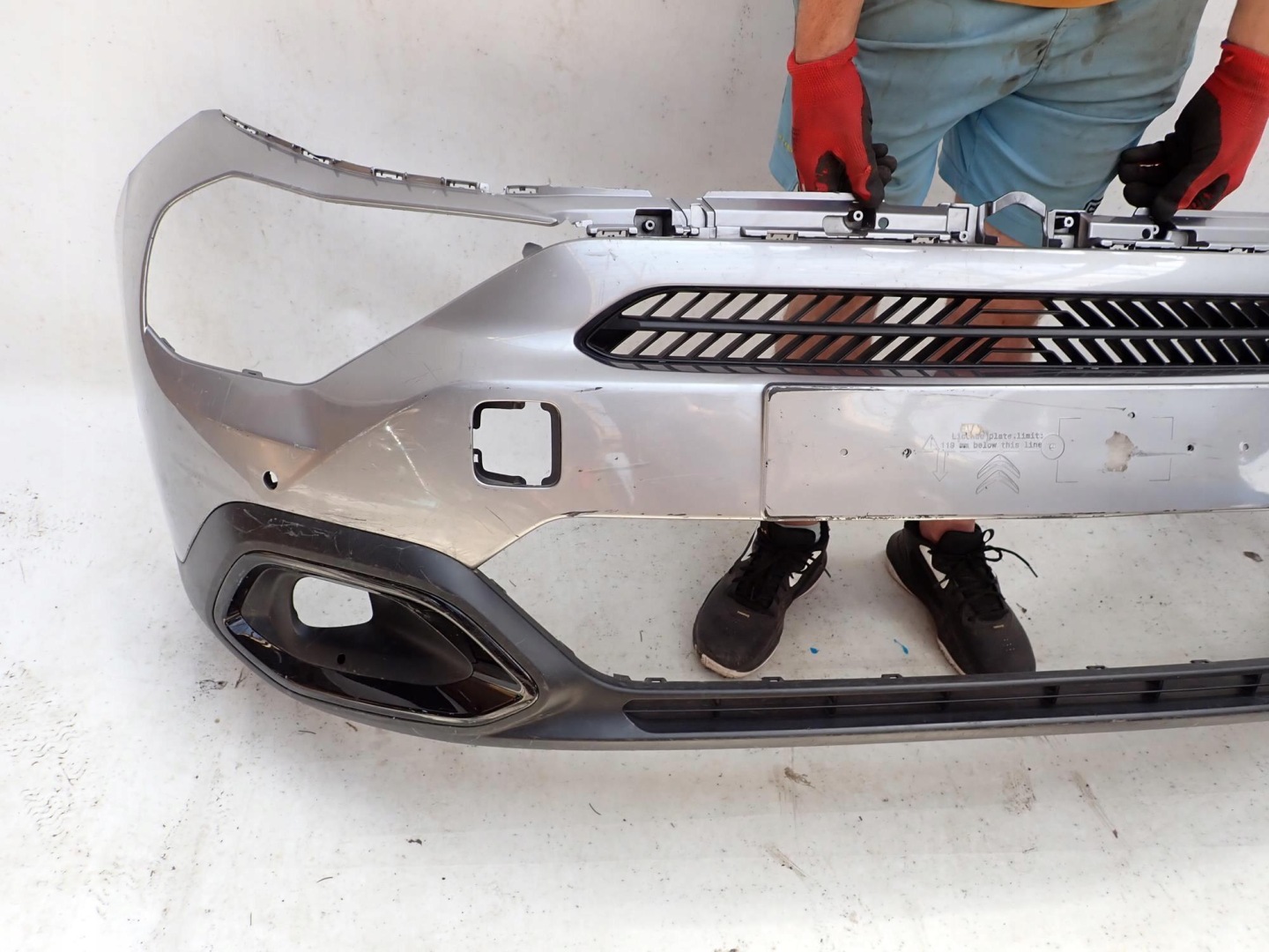CITROEN C4 III 3 20-> bumper front front PDC