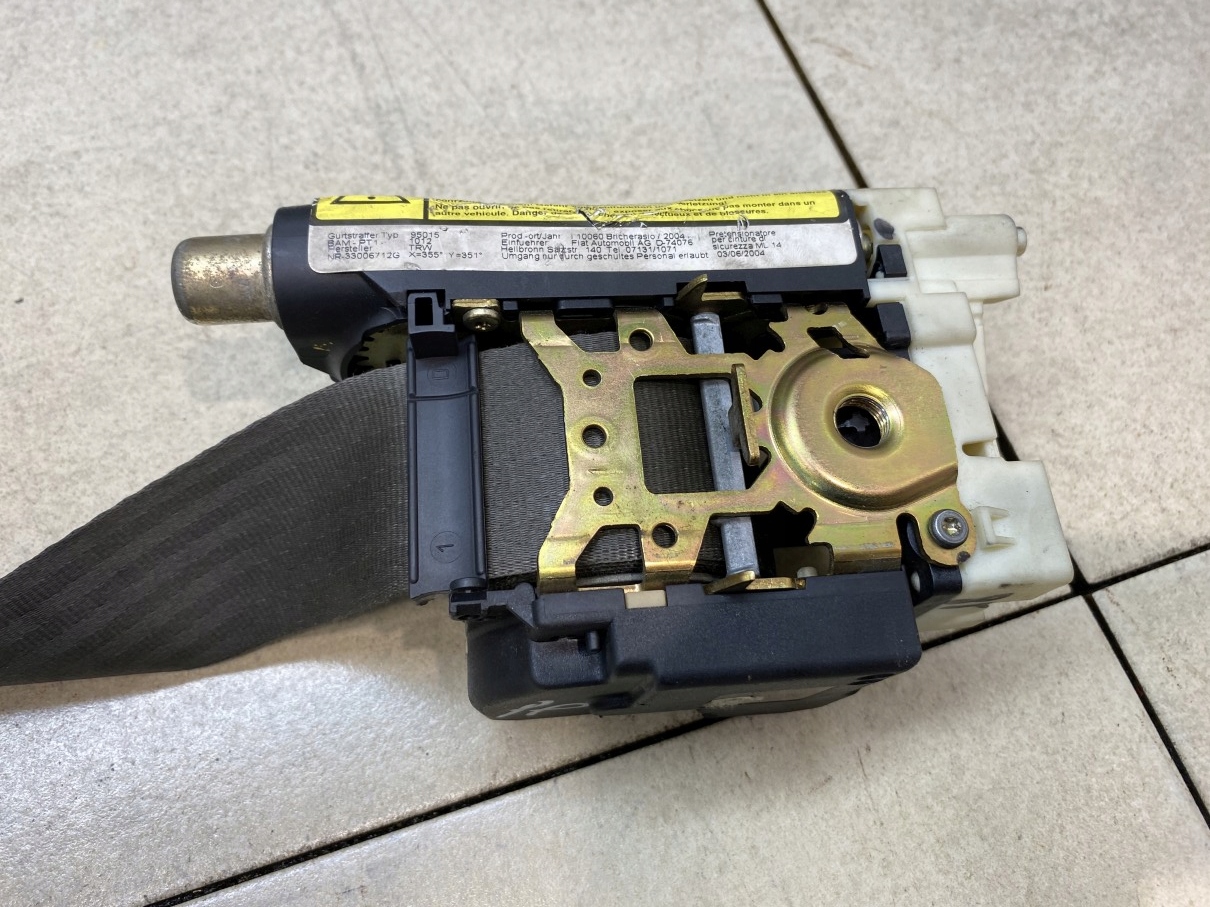 tension belt safety right front PUNTO II FL